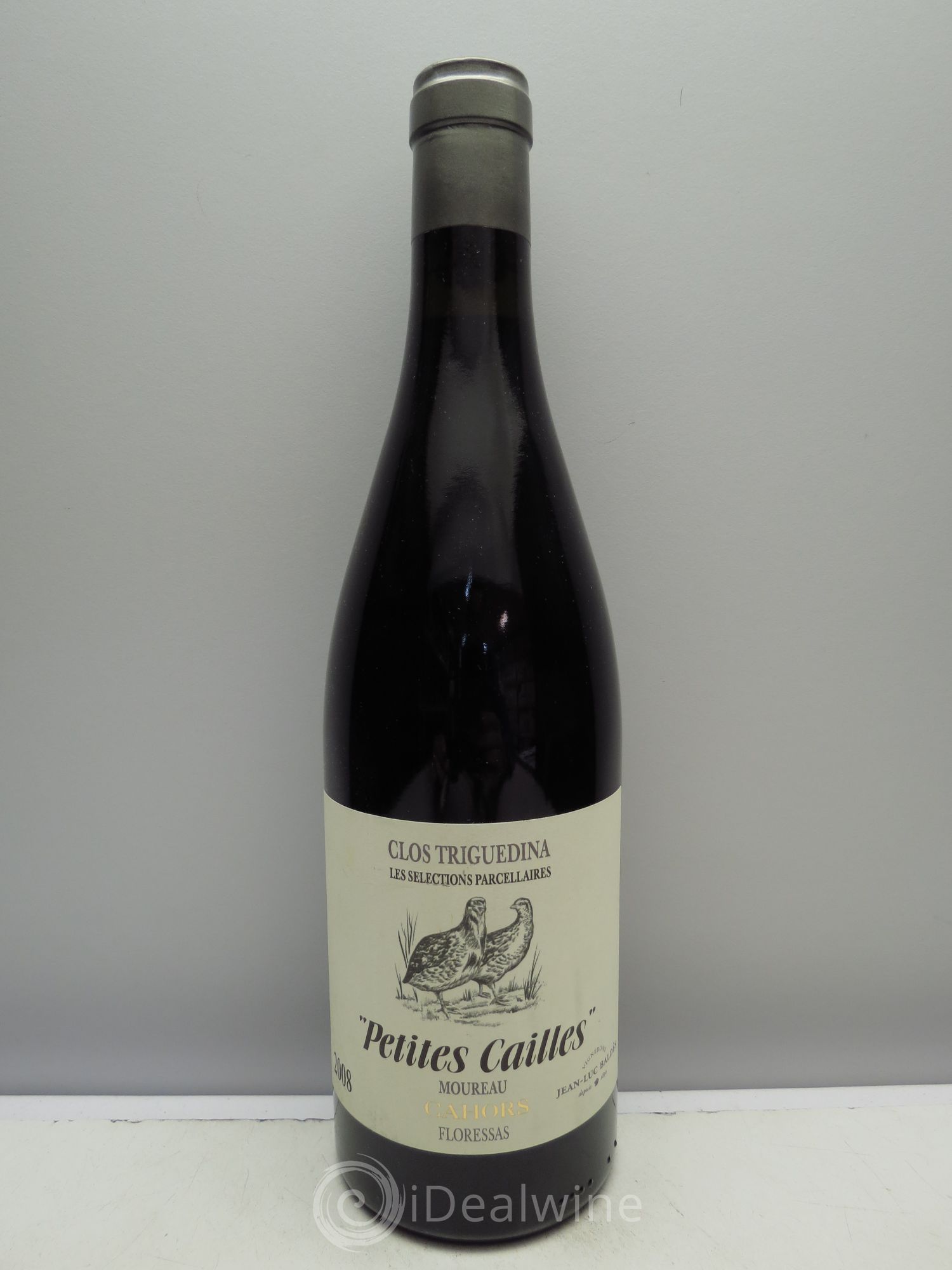 Cahors Sélections parcellaires Petites Cailles 2008 - Posten von 1 Flasche - 0