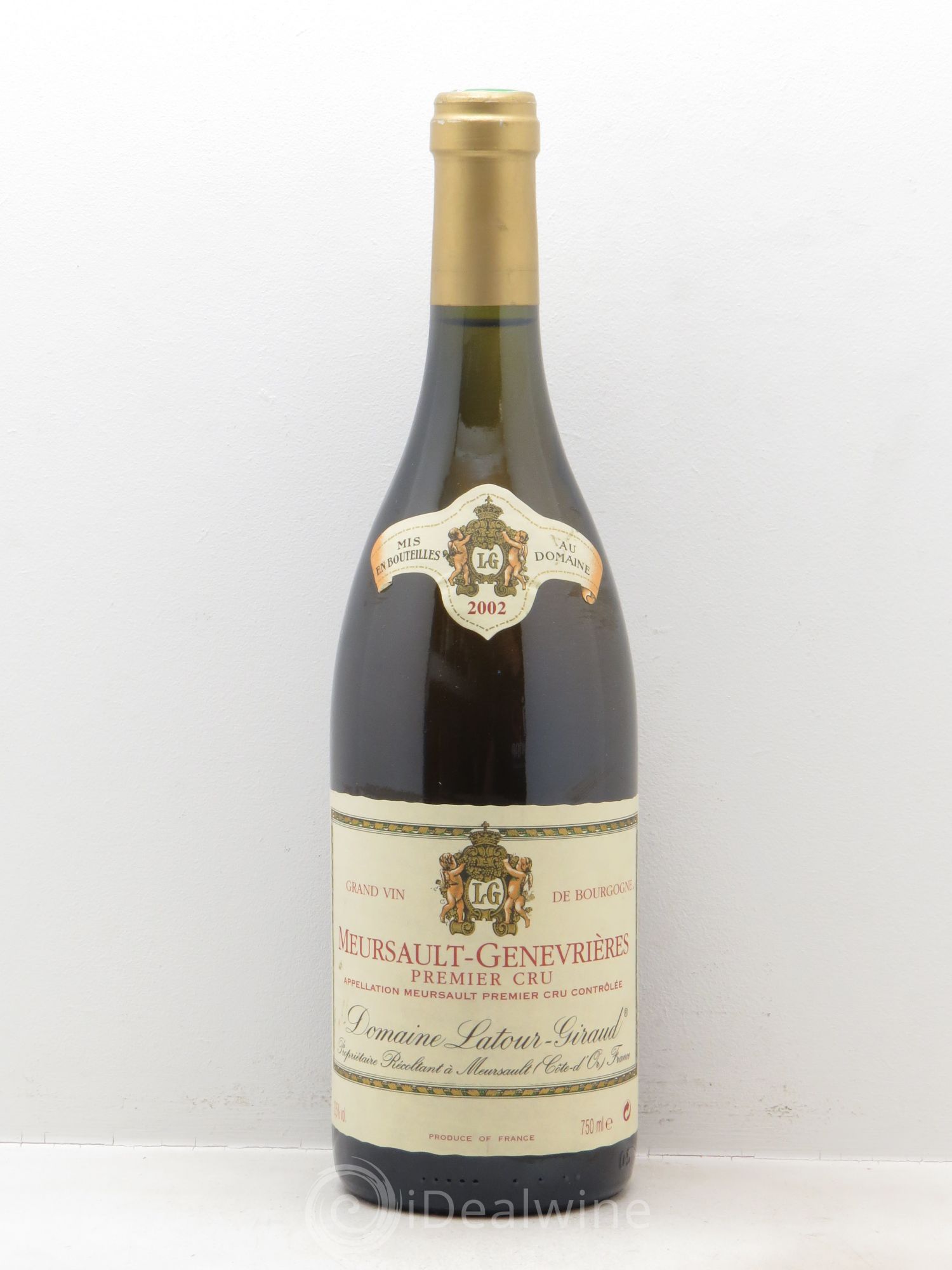 Meursault 1er Cru Domaine Latour-Giraud 2002 - Posten von 1 Flasche - 0