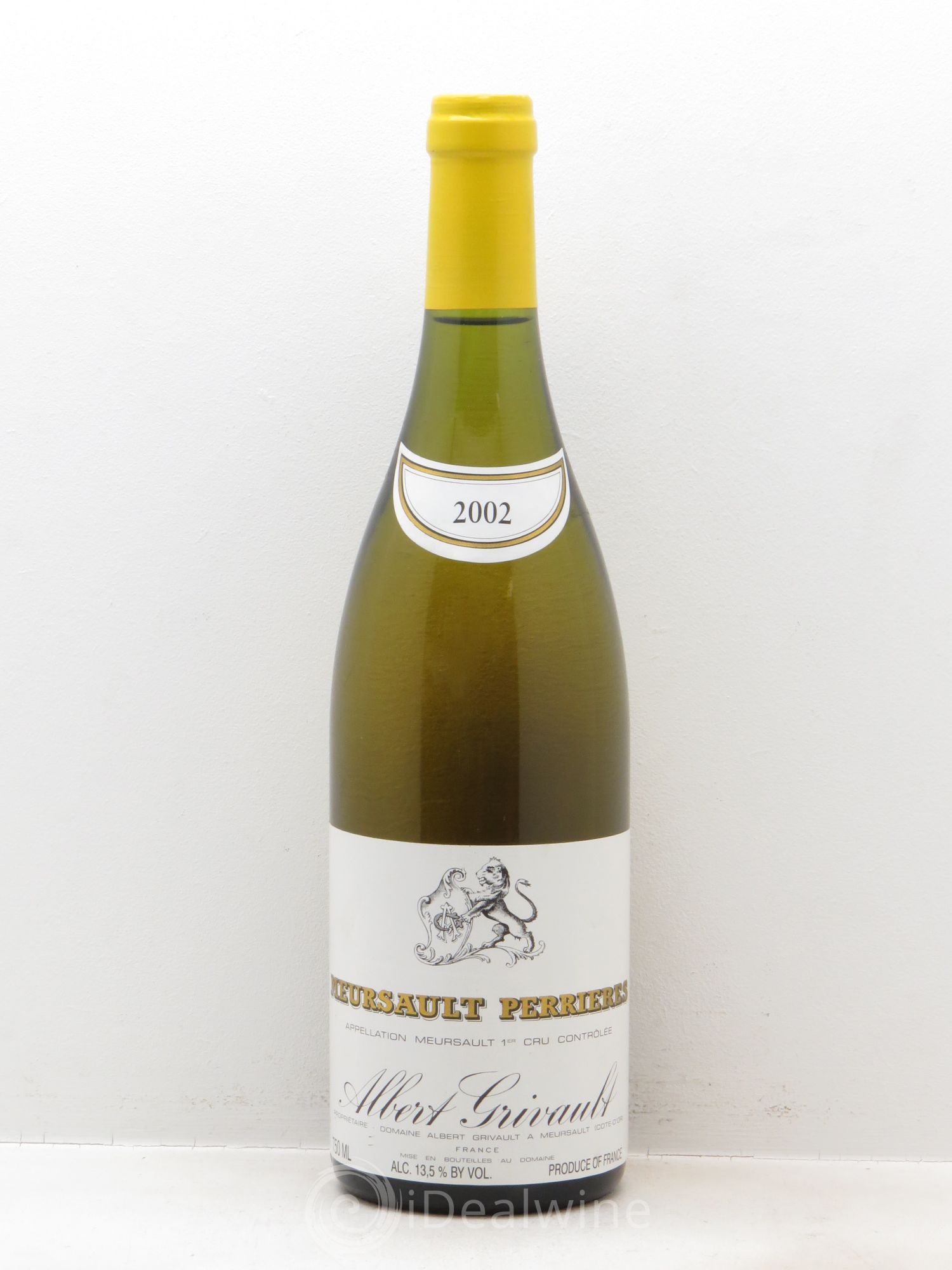 Meursault 1er Cru Domaine Albert Grivault 2002 - Posten von 1 Flasche - 0