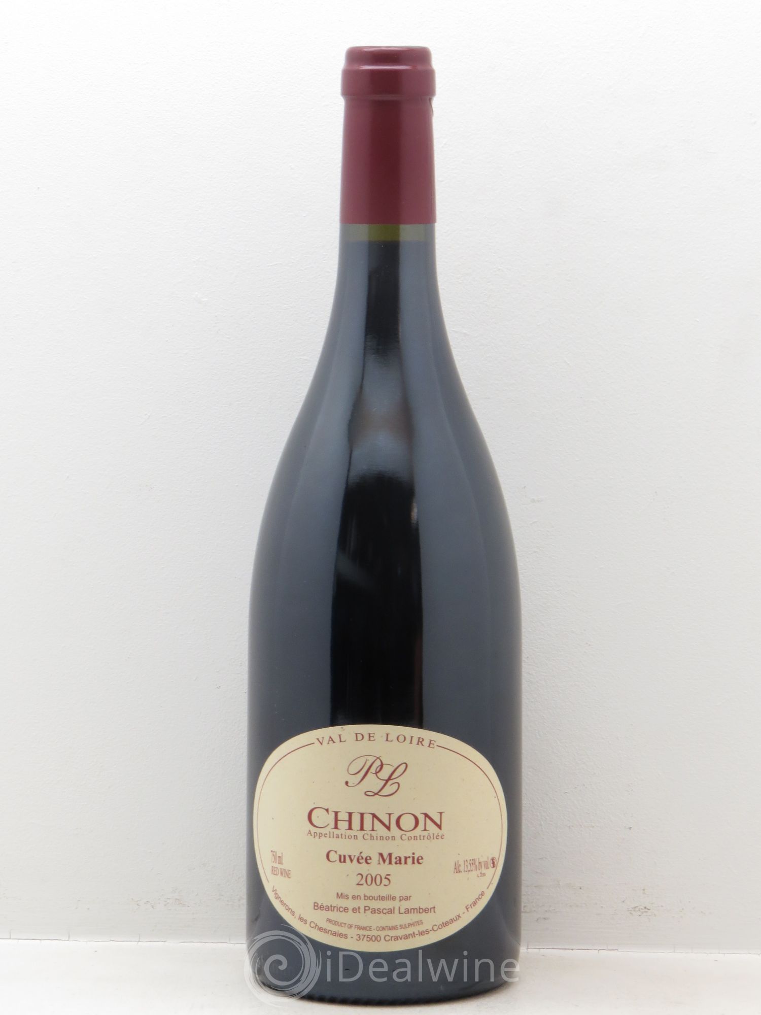 Chinon Cuvée Marie 2005 - Lot de 1 bouteille - 0
