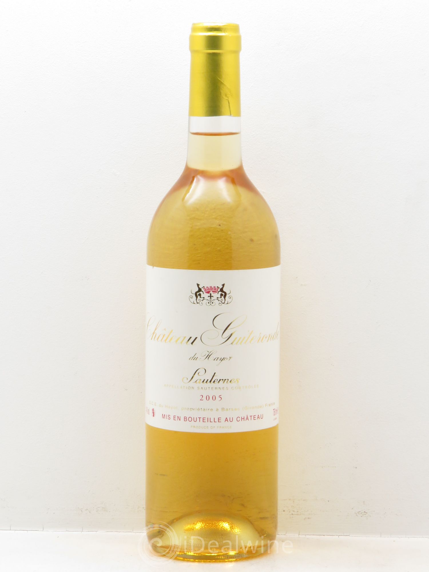Sauternes Château Guiteronde du Hayot 2005 - Lotto di 1 bottiglia - 0