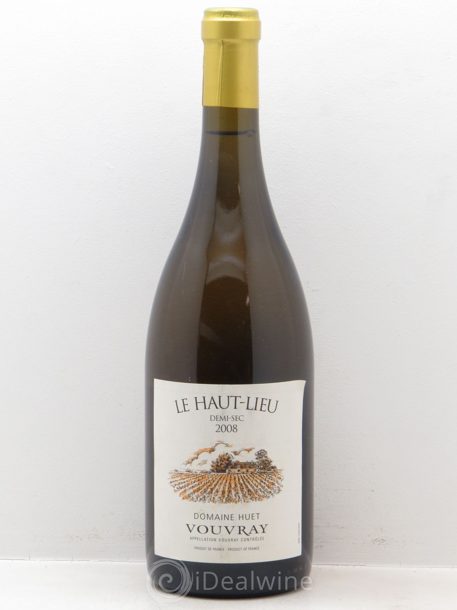 Vouvray Le Haut-Lieu Demi-Sec Domaine Huet 2008 - Lot de 1 bouteille - 0