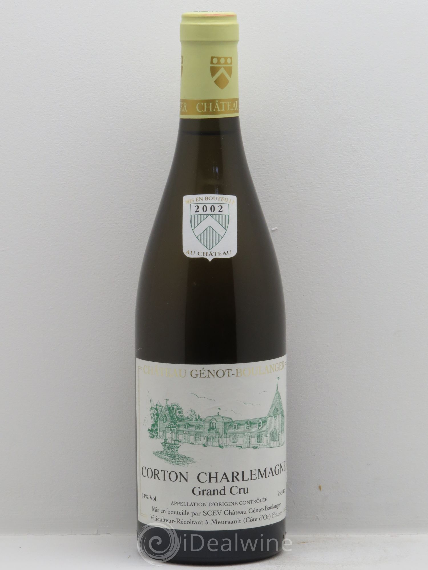 Corton-Charlemagne Grand Cru Génot Boulanger 2002 - Posten von 1 Flasche - 0
