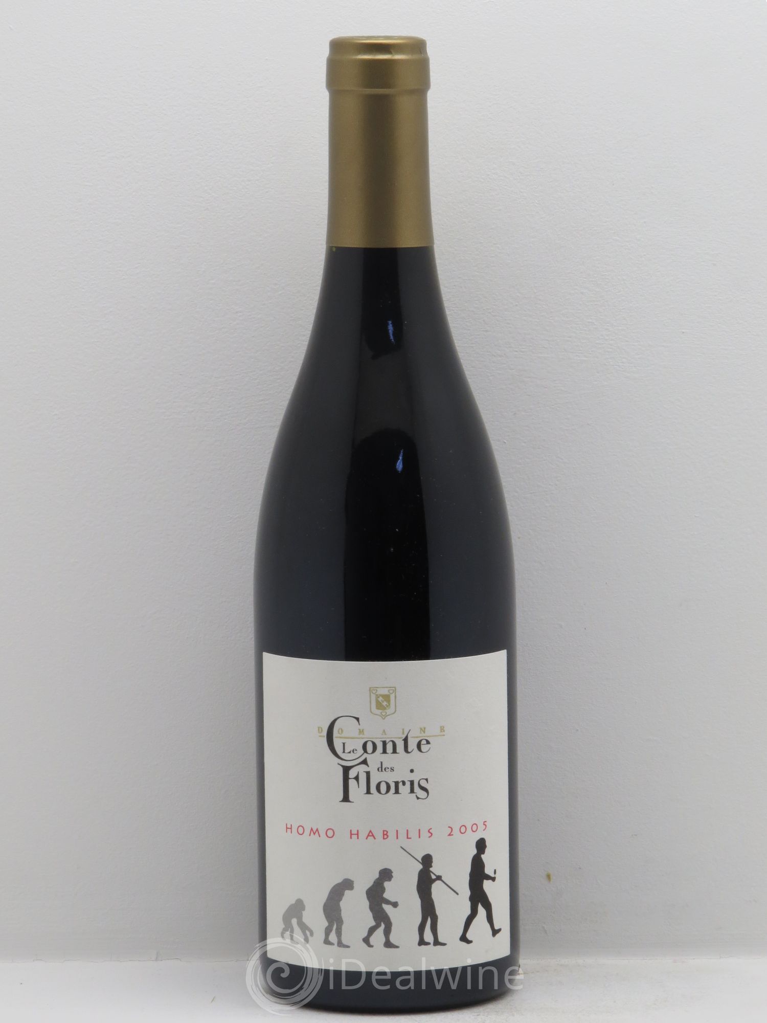Coteaux du Languedoc Domaine Conte de Floris Homi Habilis 2005 - Posten von 1 Flasche - 0