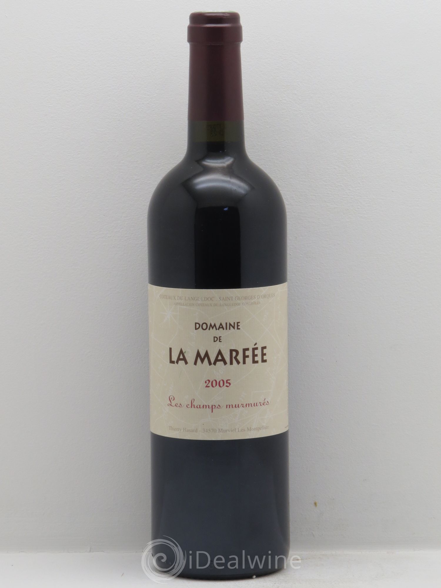 Coteaux du Languedoc Domaine de la Marfée Les Champs murmurés 2005 - Posten von 1 Flasche - 0