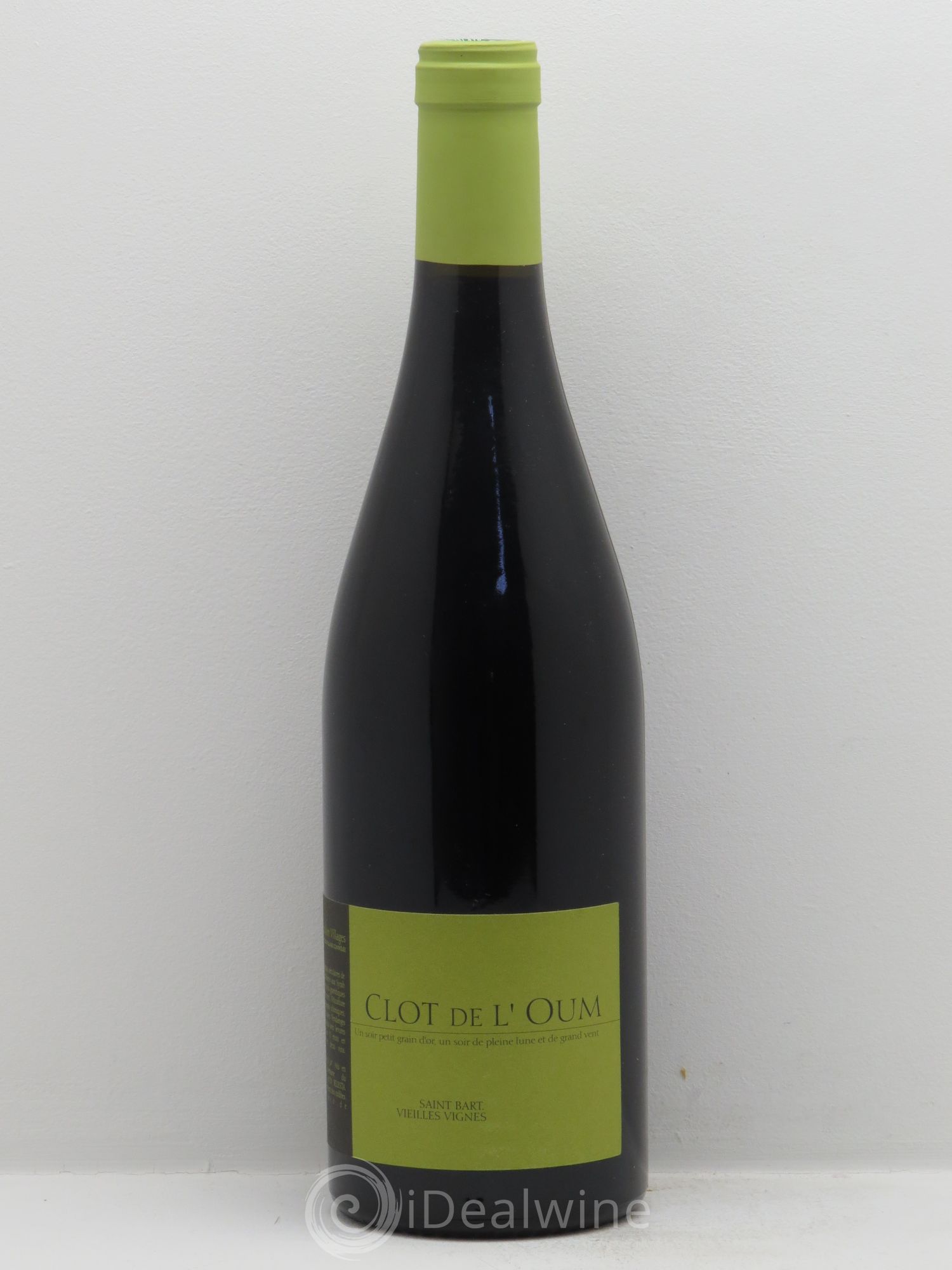 Côtes du Roussillon Domaine du Clot de l'Oum Saint Bart Vieilles Vignes 2005 - Lotto di 1 bottiglia - 0