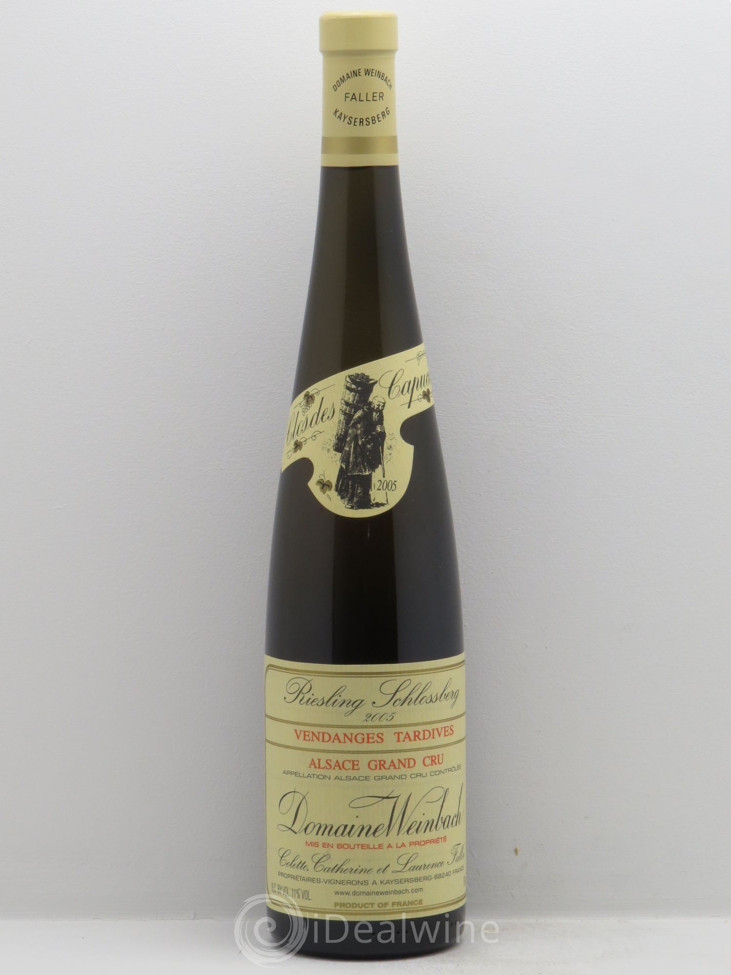 Alsace Riesling Vendanges Tardives Grand Cru Schlossberg Weinbach (Domaine) 2005 - Lotto di 1 bottiglia - 0