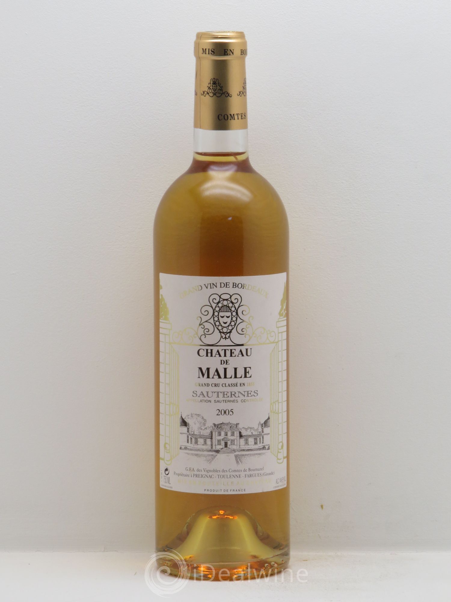 Château de Malle 2ème Grand Cru Classé 2005 - Lotto di 1 bottiglia - 0