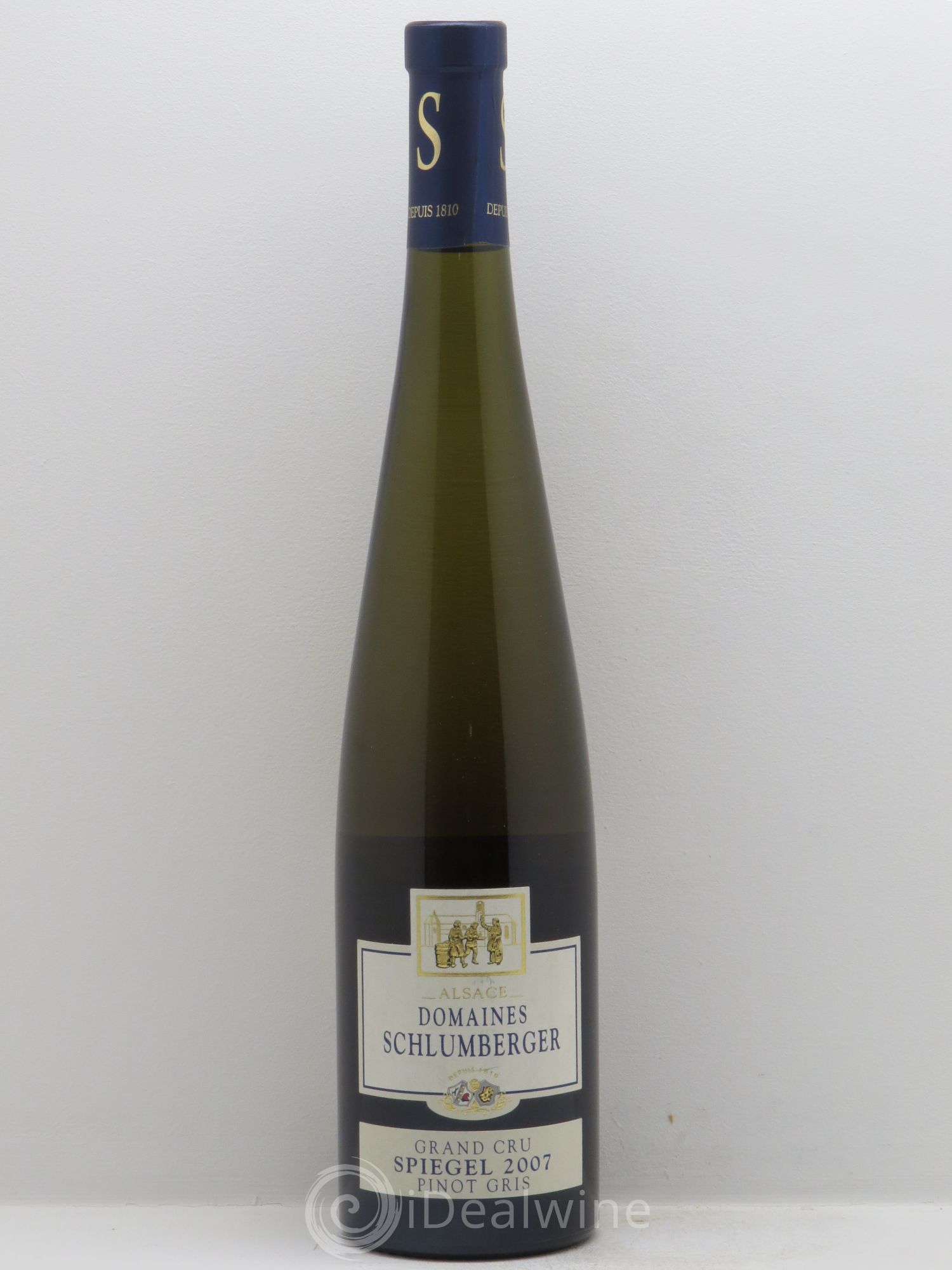 Pinot Gris (Tokay) Grand Cru Spiegel Domaine Schlumberger (sans prix de réserve) 2007 - Posten von 1 Flasche - 0