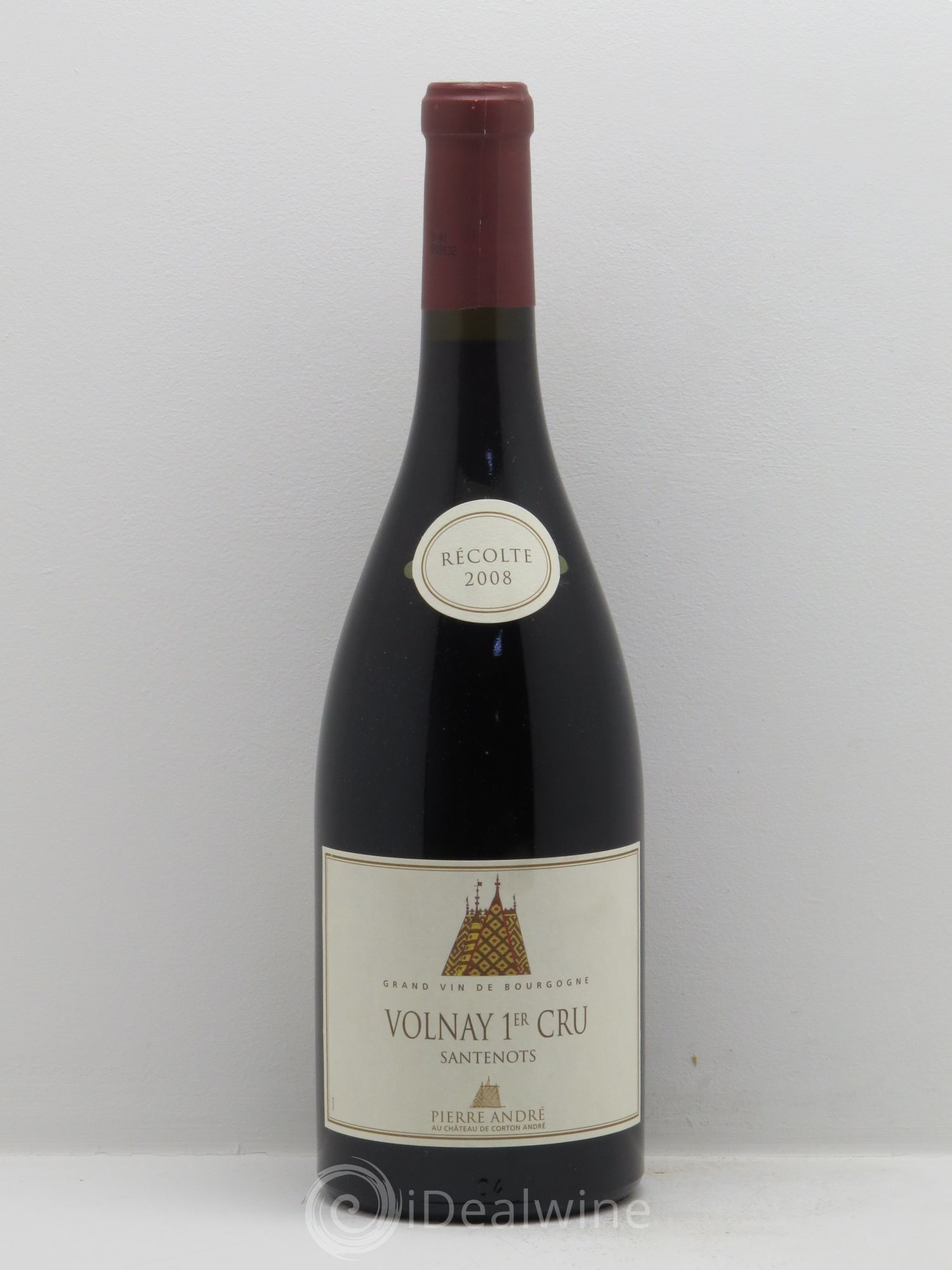 Volnay 1er Cru Pierre André au Chateau de Corton (sans prix de réserve) 2008 - Posten von 1 Flasche - 0