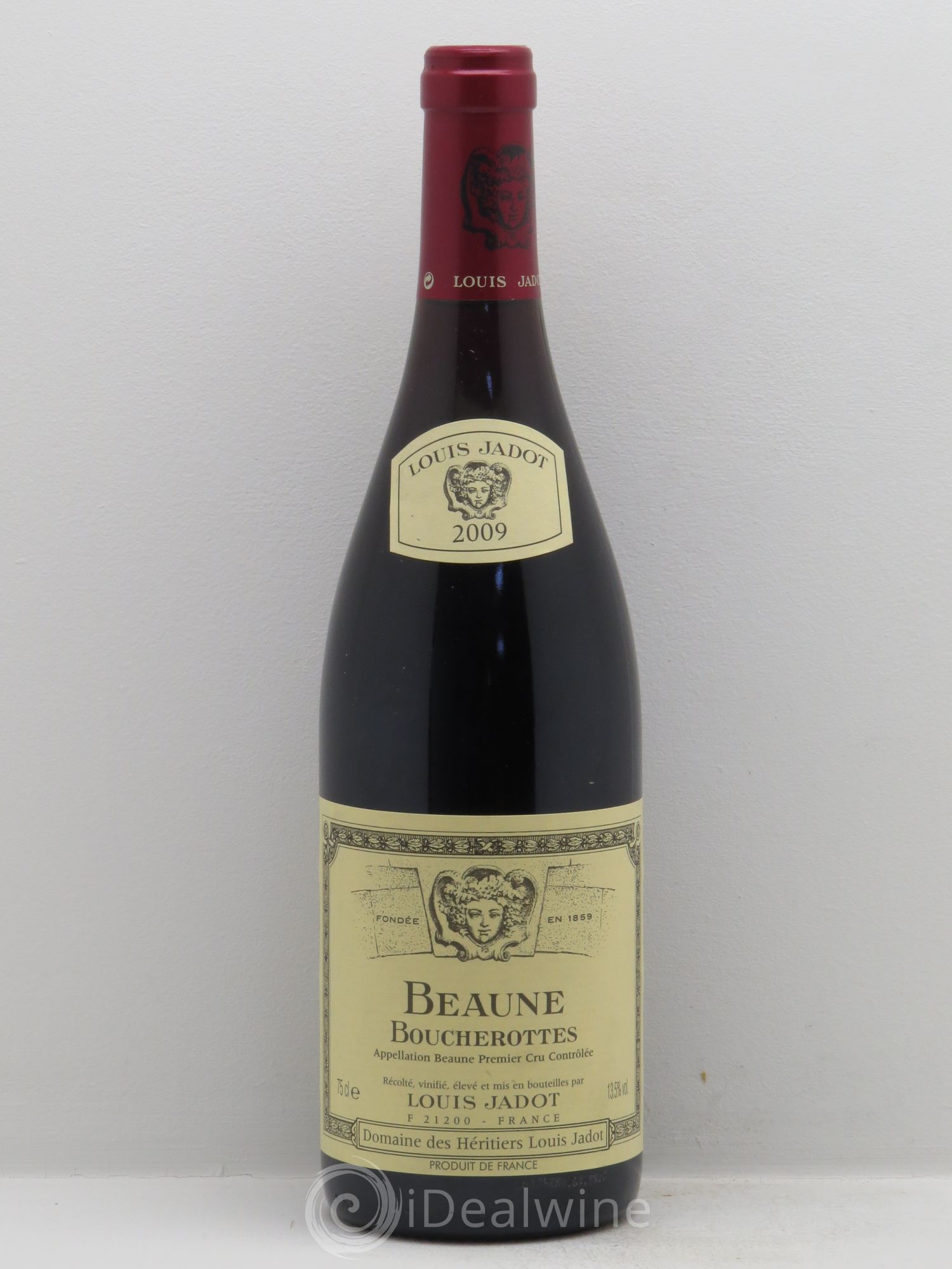 Beaune 1er Cru Boucherottes Maison Louis Jadot 2009 - Lot de 1 bouteille - 0