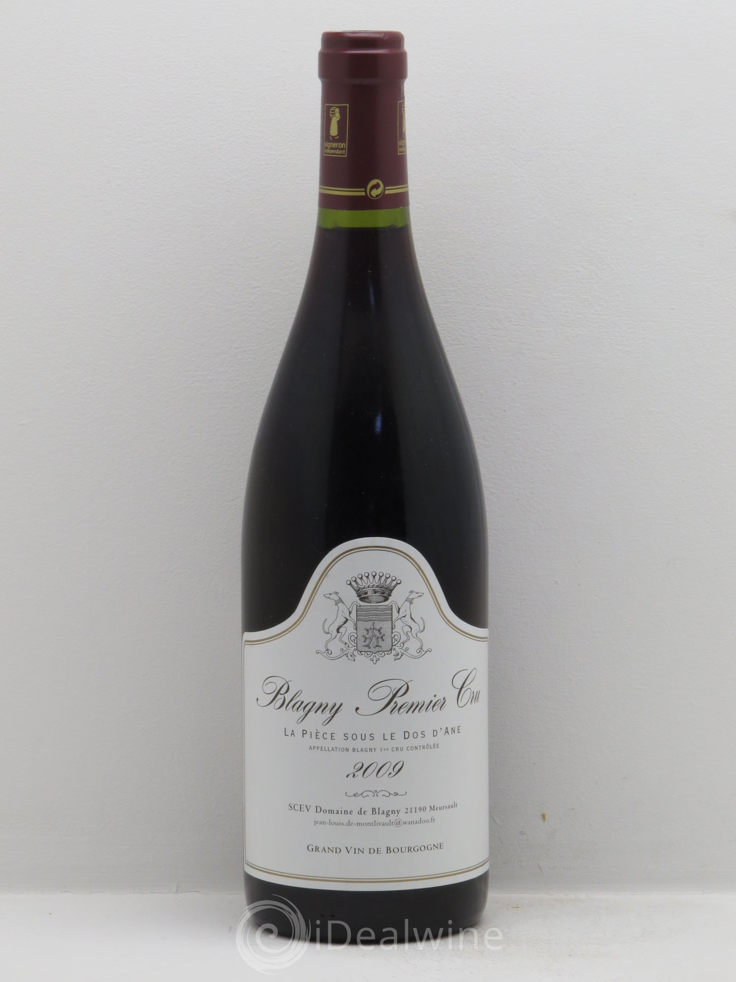 Blagny 1er Cru La pièce sous le dos d'Ane Domaine de Blagny 2009 - Posten von 1 Flasche - 0
