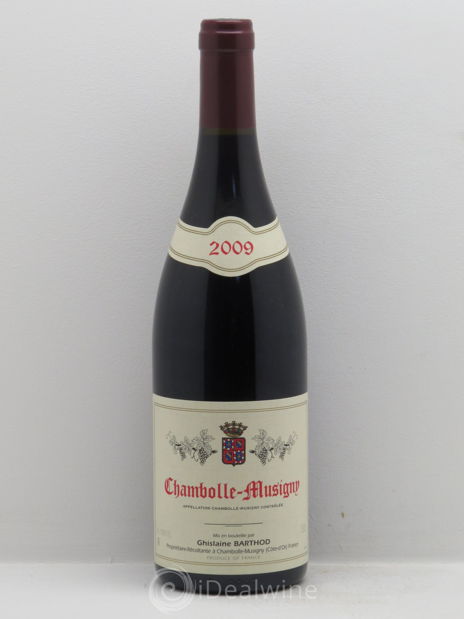 Chambolle-Musigny Domaine Ghislaine Barthod 2009 - Posten von 1 Flasche - 0
