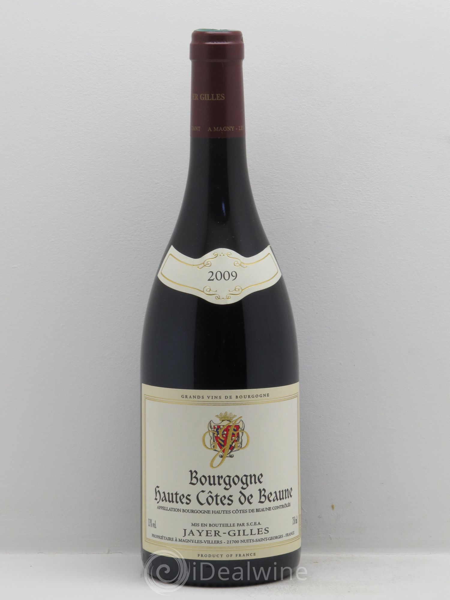Hautes-Côtes de Beaune Hoffmann-Jayer (anciennement Jayer-Gilles) 2009 - Lot de 1 bouteille - 0