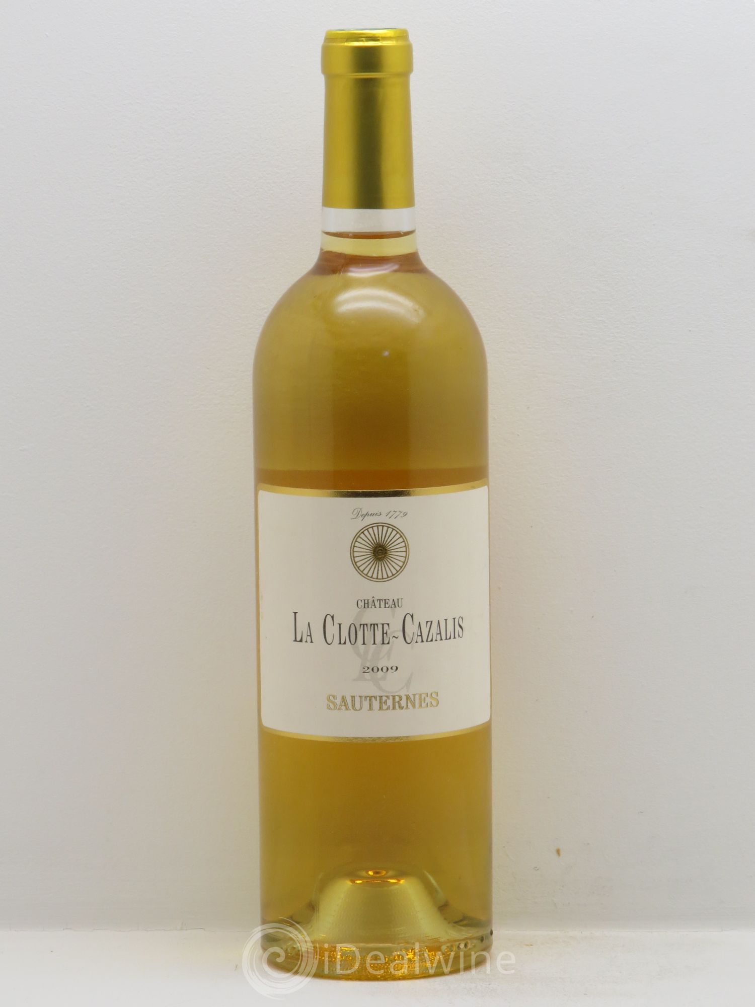 Sauternes Château La Clotte Cazalis 2009 - Posten von 1 Flasche - 0