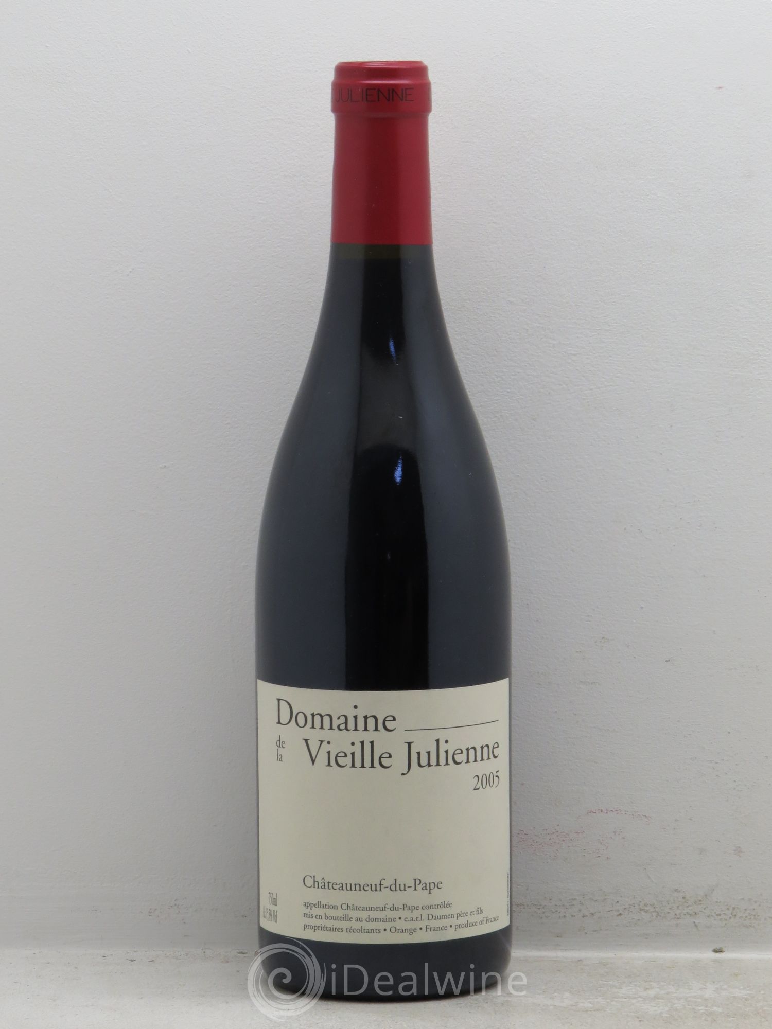 Châteauneuf-du-Pape Vieille Julienne (Domaine de la) Jean-Paul Daumen 2005 - Lot de 1 bouteille - 0