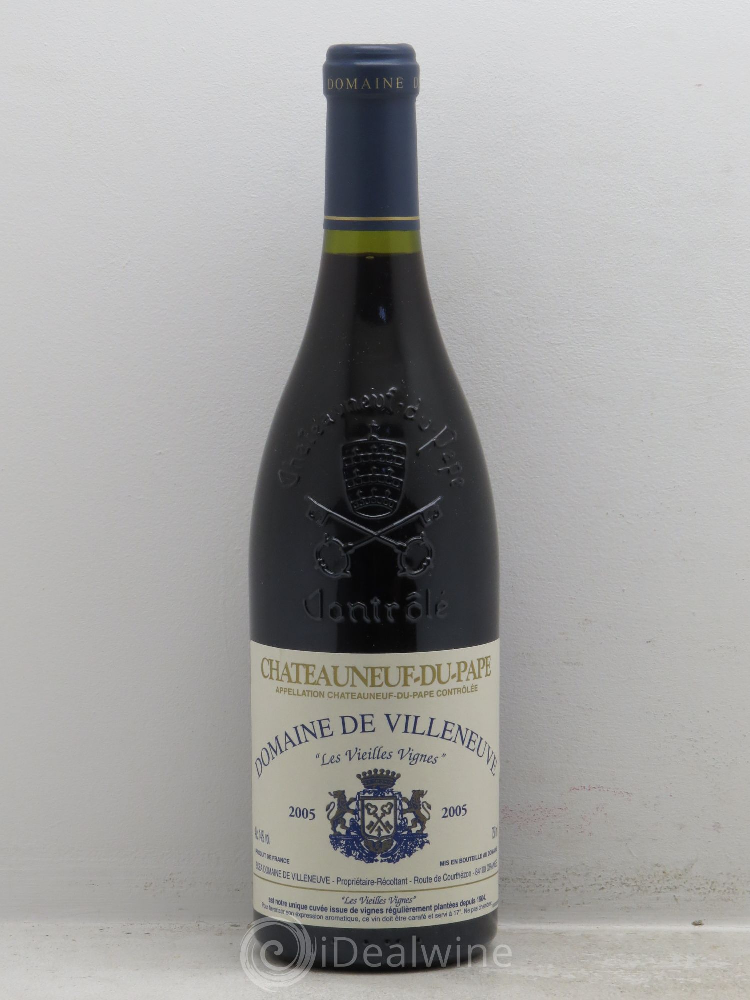 Châteauneuf-du-Pape les Vieilles Vignes 2005 - Posten von 1 Flasche - 0