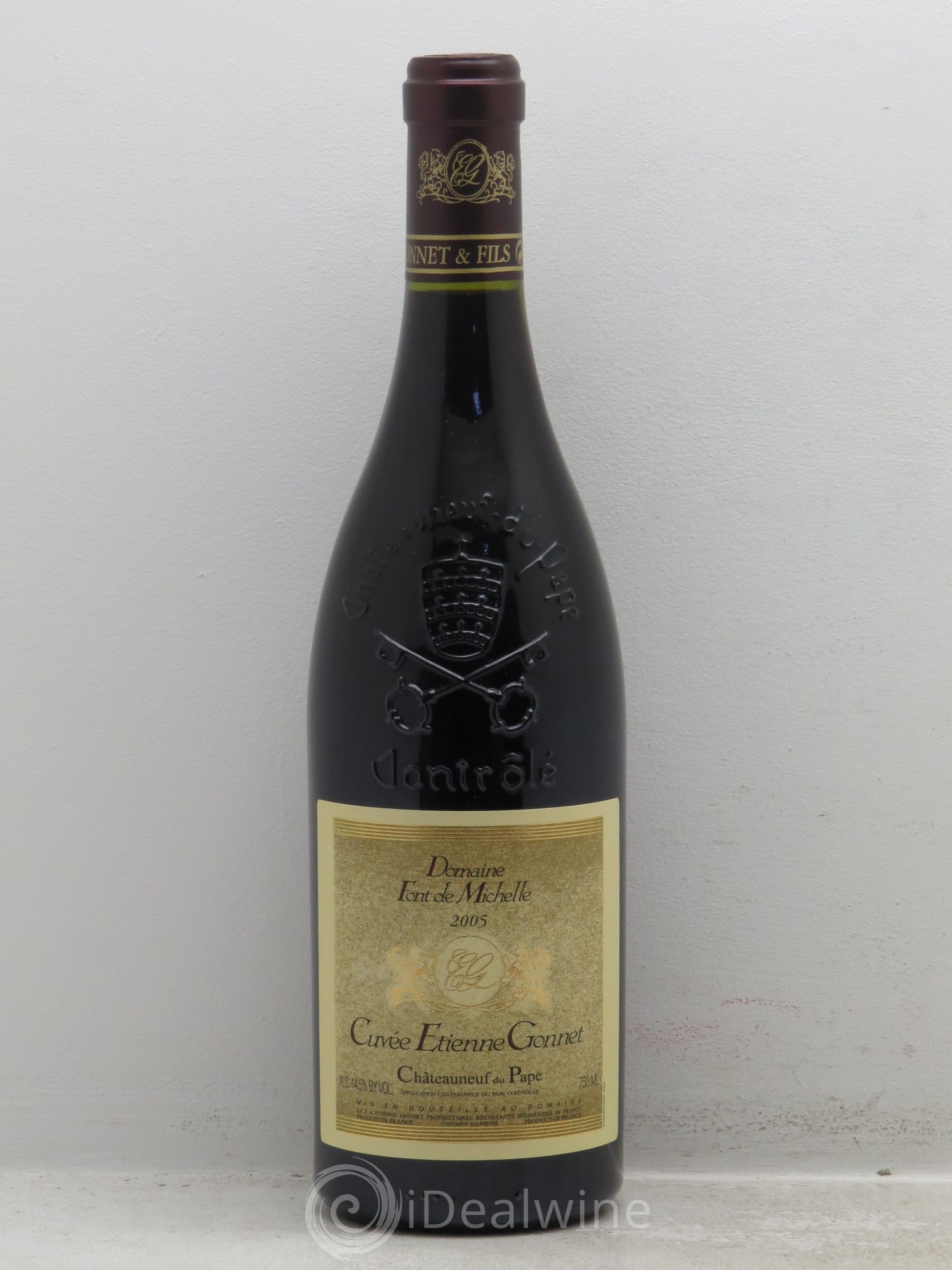 Châteauneuf-du-Pape Domaine Font de Michelle Famille Gonnet 2005 - Lot de 1 bouteille - 0