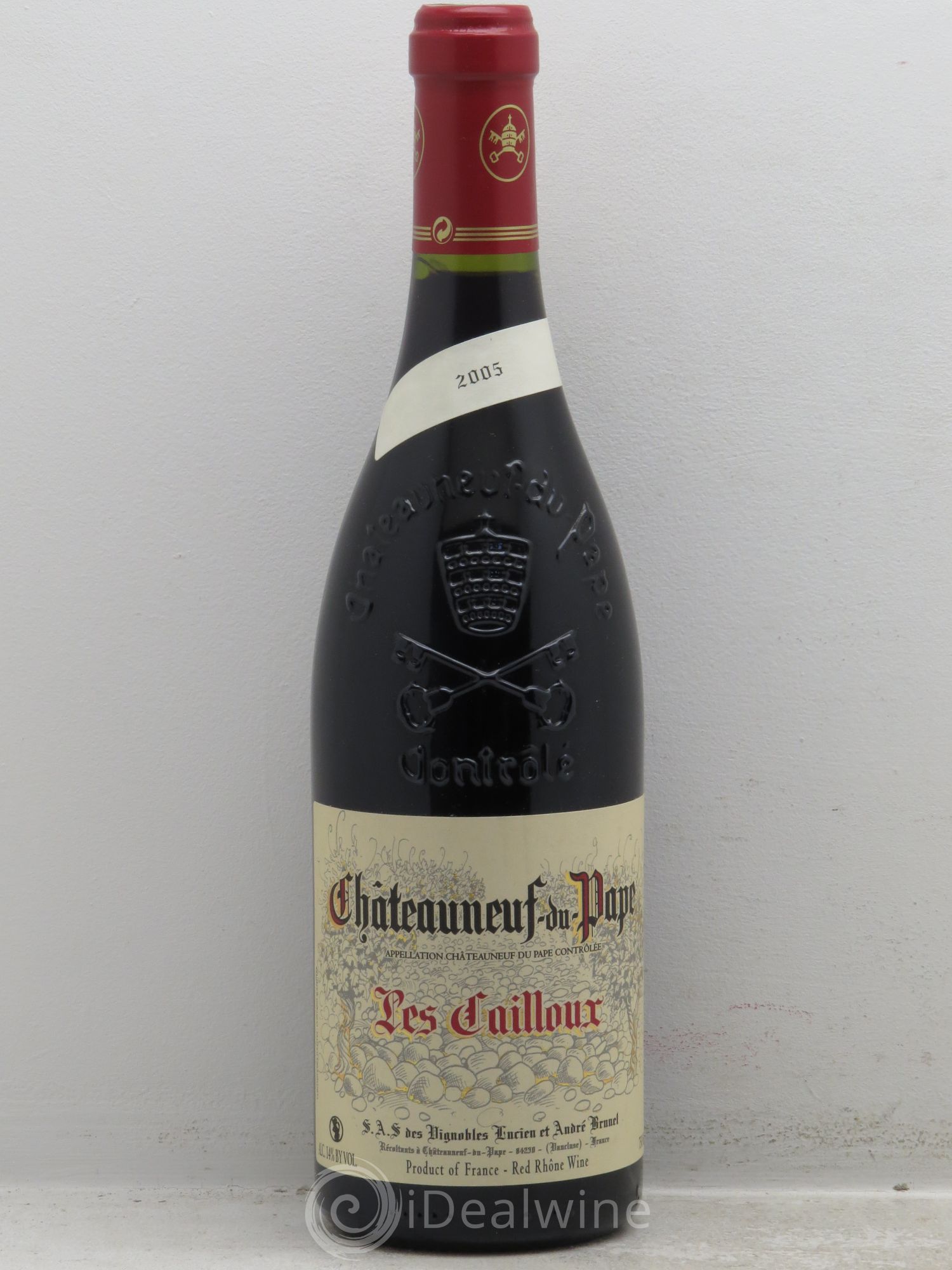Châteauneuf-du-Pape Les Cailloux André Brunel (sans prix de réserve) 2005 - Lot de 1 bouteille - 0