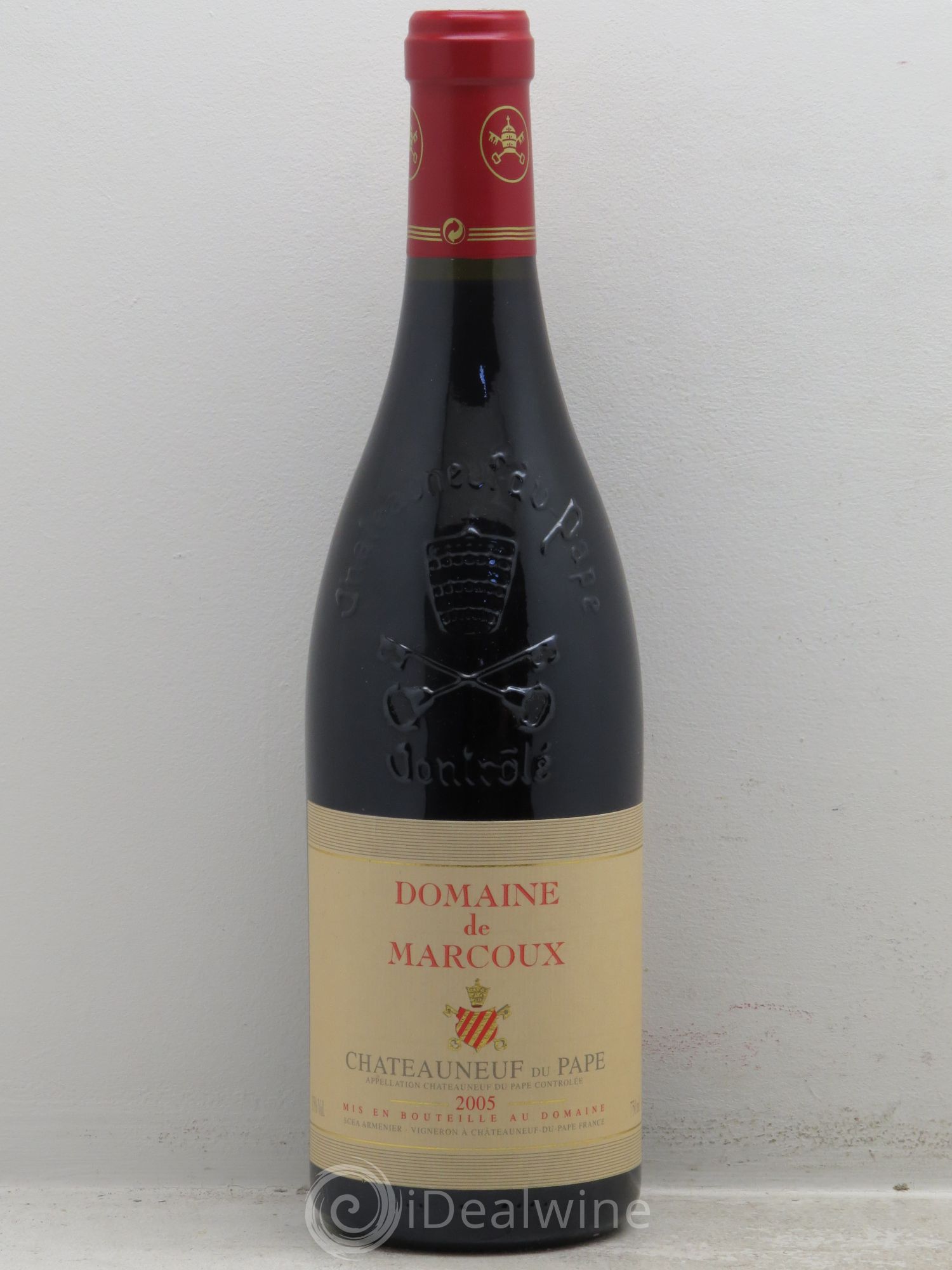 Châteauneuf-du-Pape Marcoux (Domaine de) (sans prix de réserve) 2005 - Lot de 1 bouteille - 0