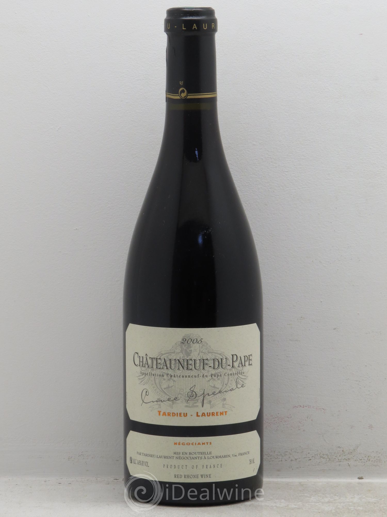 Châteauneuf-du-Pape Tardieu-Laurent Cuvée spéciale Famille Tardieu 2005 - Lot de 1 bouteille - 0