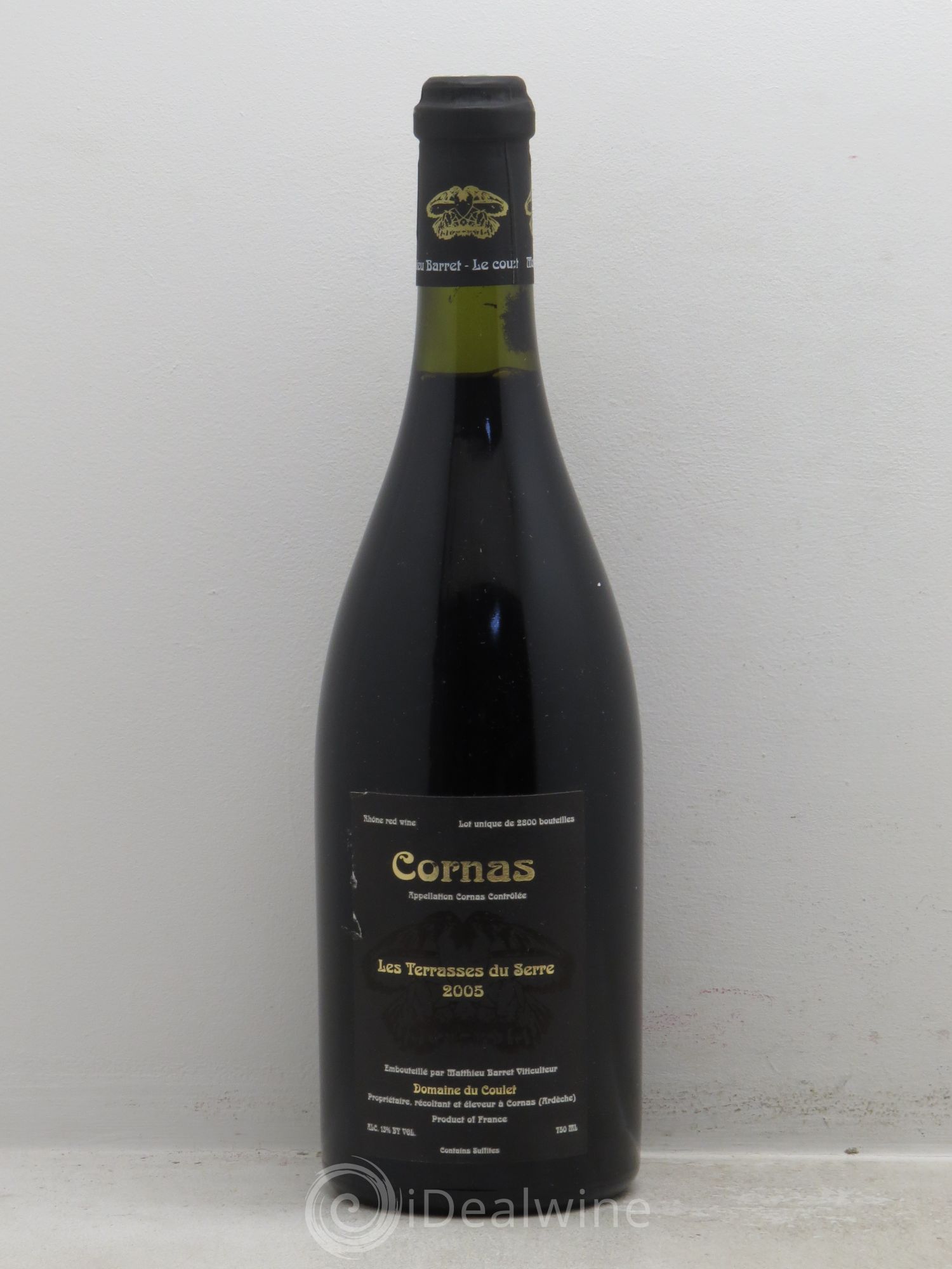 Cornas Domaine du Coulet Terrasse du Serre 2005 - Posten von 1 Flasche - 0