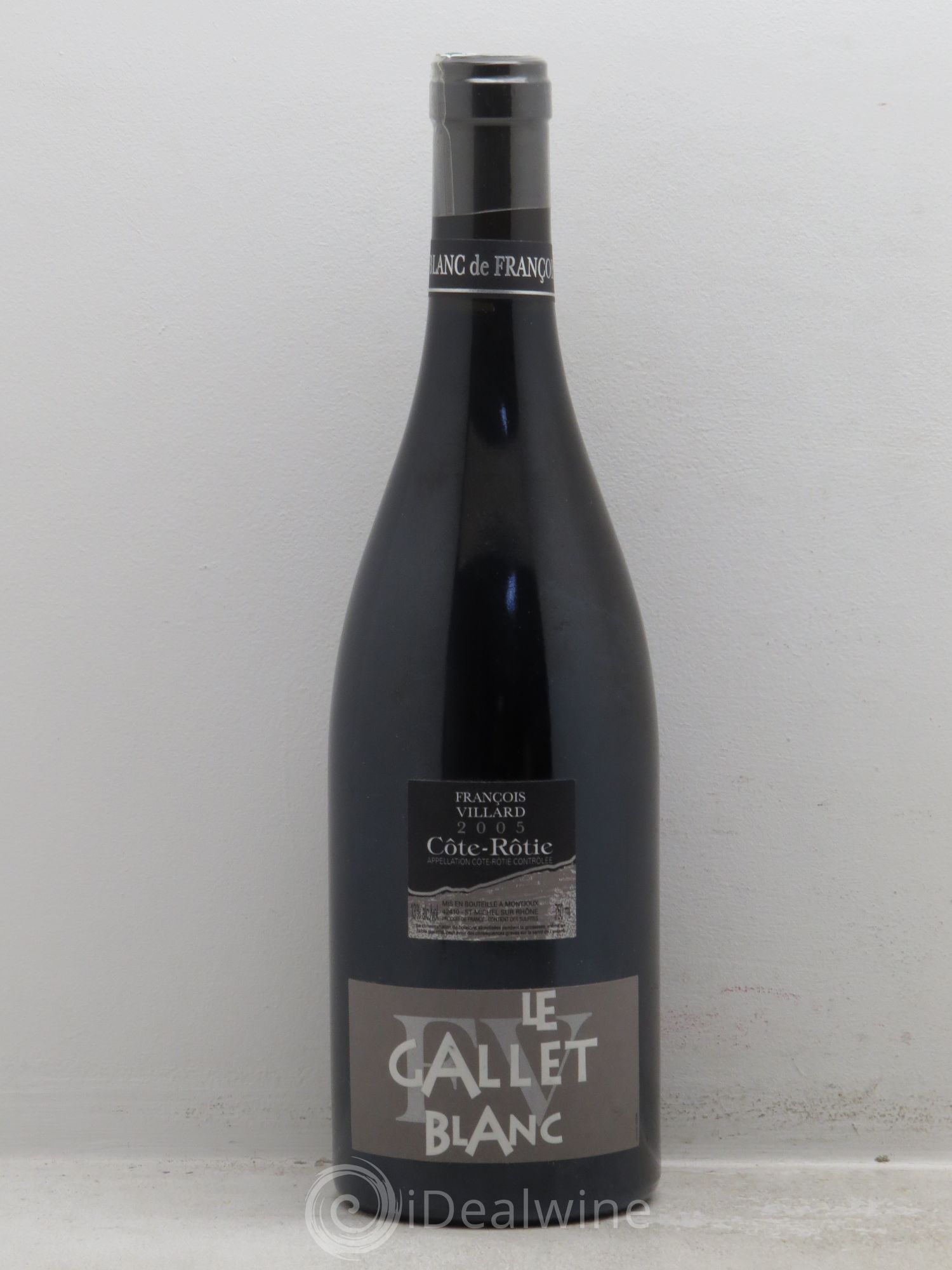 Côte-Rôtie Le Gallet Blanc François Villard 2005 - Lot de 1 bouteille - 0