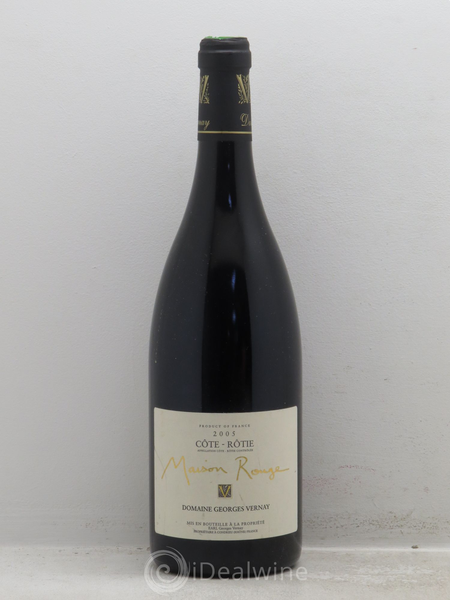 Côte-Rôtie Maison Rouge Georges Vernay 2005 - Lot de 1 bouteille - 0