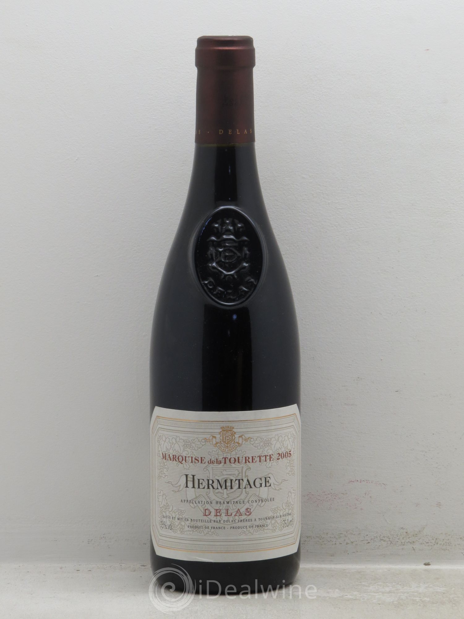 Hermitage Marquise de la Tourette Delas Frères 2005 - Lot de 1 bouteille - 0