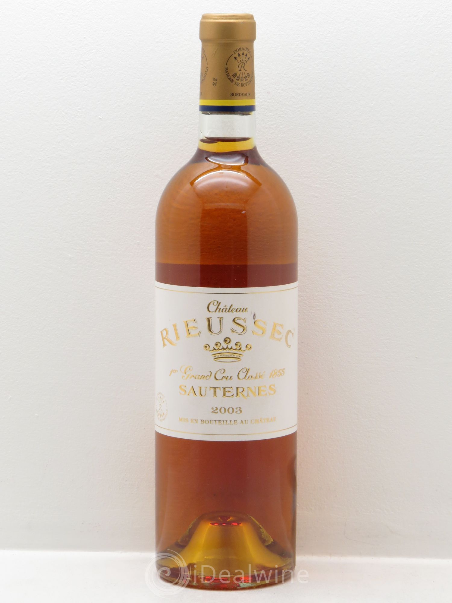 Château Rieussec 1er Grand Cru Classé 2003 - Posten von 1 Flasche - 0