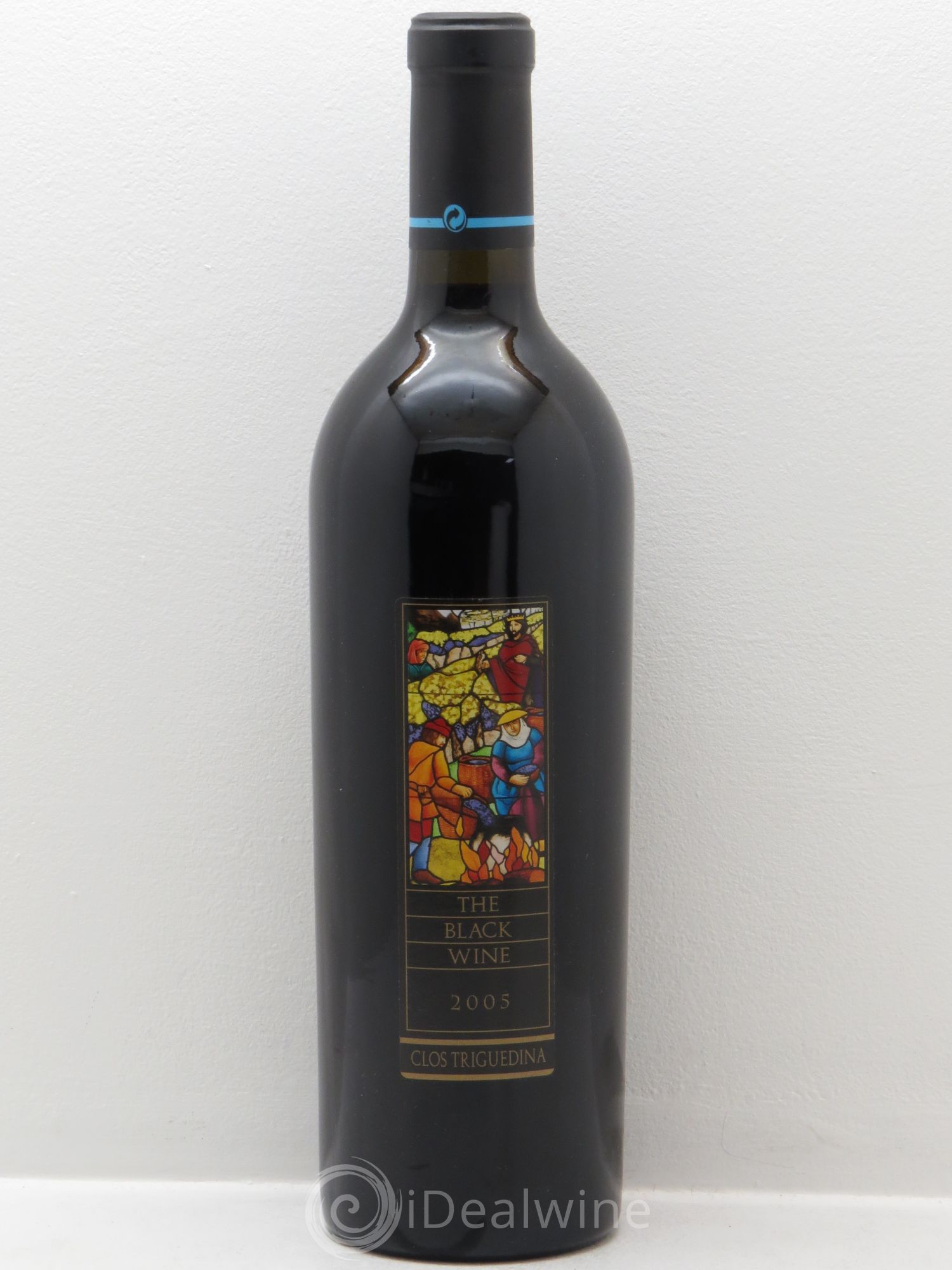 Cahors Clos Triguedina New Black Wine Jean-Luc Baldès 2005 - Posten von 1 Flasche - 0