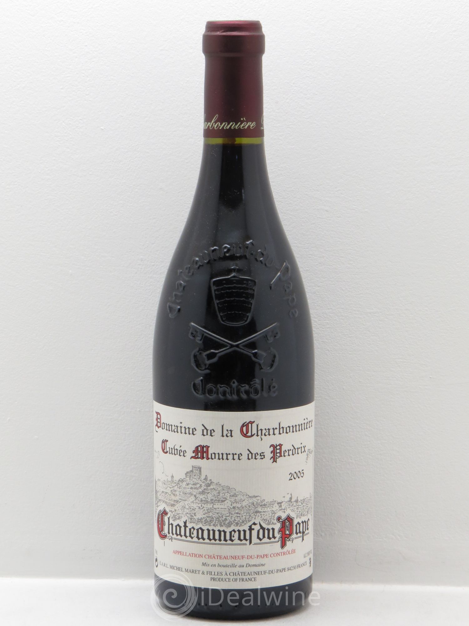 Châteauneuf-du-Pape Domaine La Charbonnière Mourre des Perdrix 2005 - Posten von 1 Flasche - 0