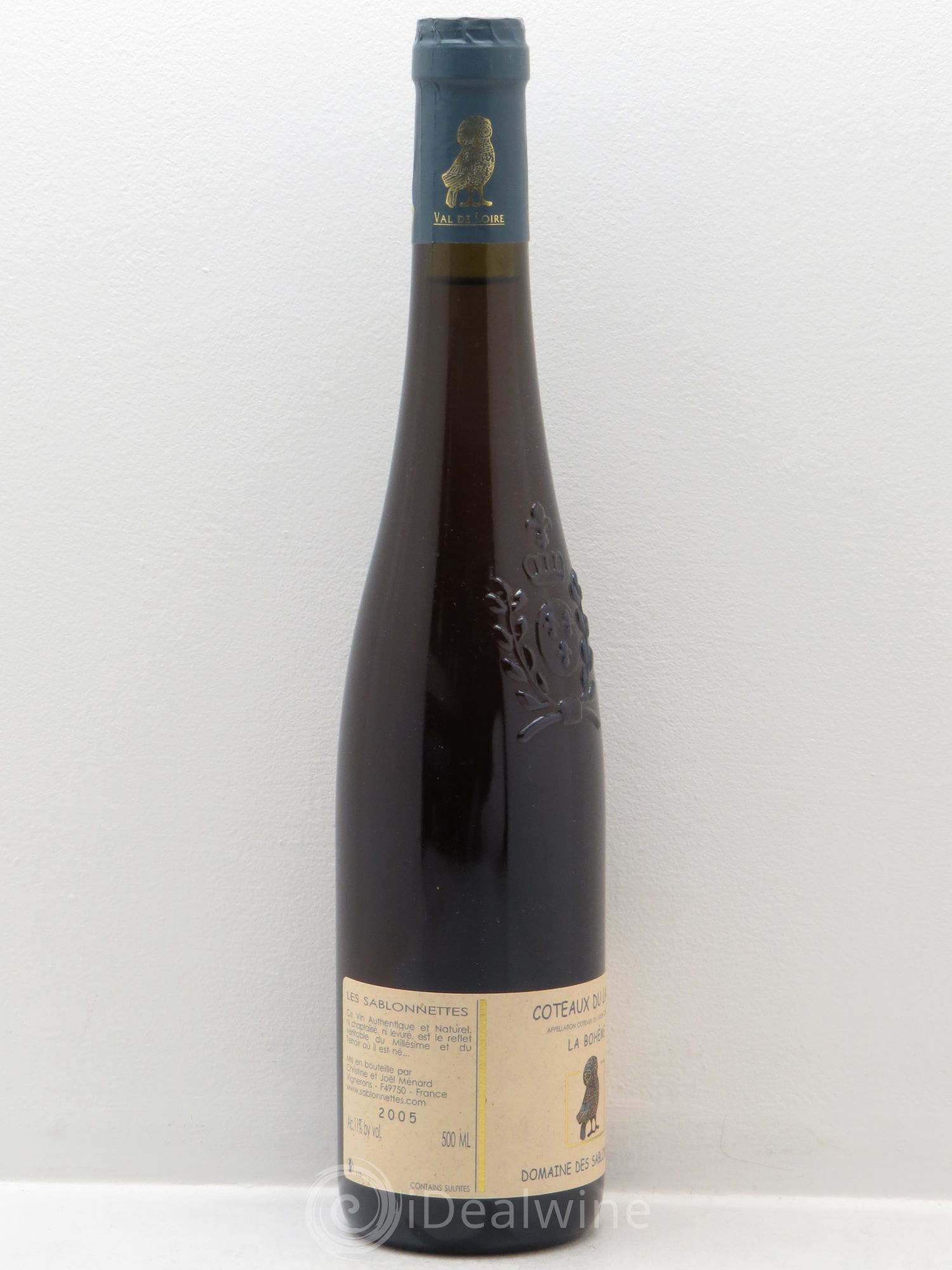 Coteaux du Layon La Bohème Domaine des Sablonnettes (50cl) 2005 - Lotto di 1 bottiglia - 1