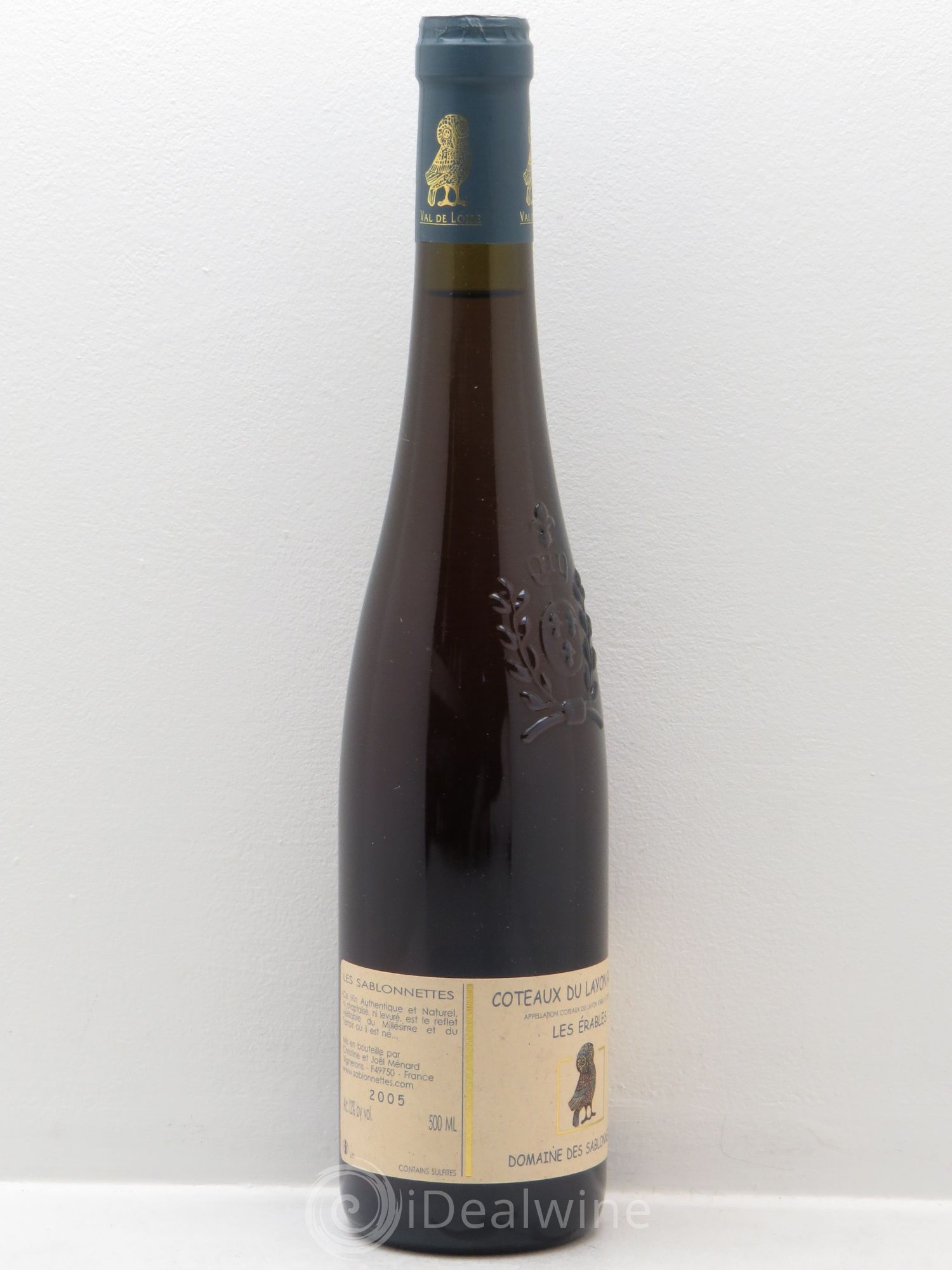 Coteaux du Layon Les Erables Domaine des Sablonnettes (50cl) 2005 - Lotto di 1 bottiglia - 1