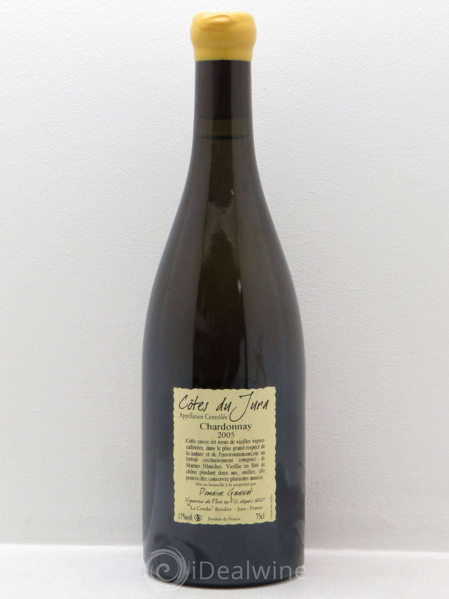 Côtes du Jura Les Grands Teppes Vieilles Vignes Jean-François Ganevat (Domaine) 2005 - Lot de 1 bouteille - 1