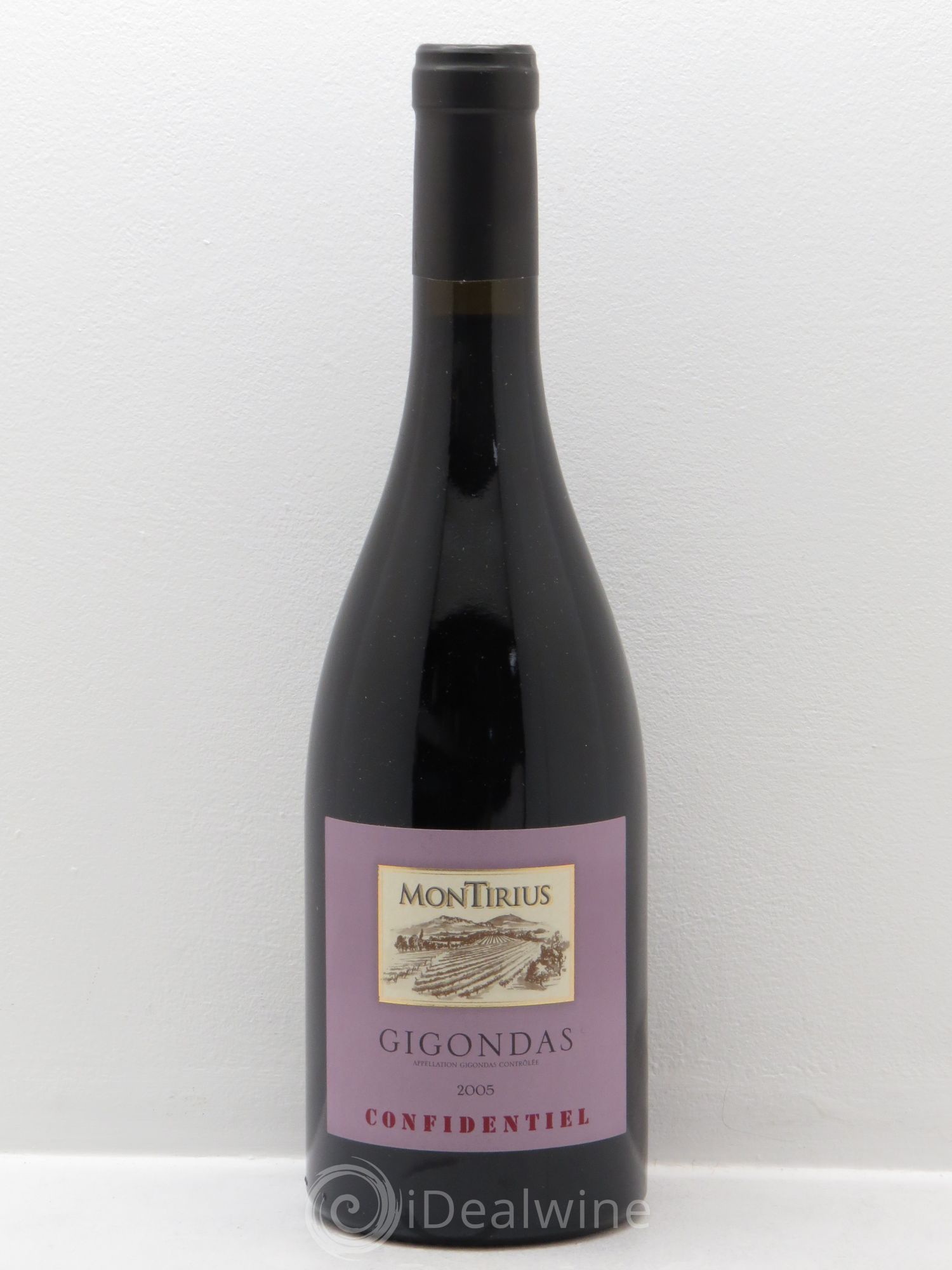 Gigondas Confidentiel Domaine Montirius 2005 - Posten von 1 Flasche - 0