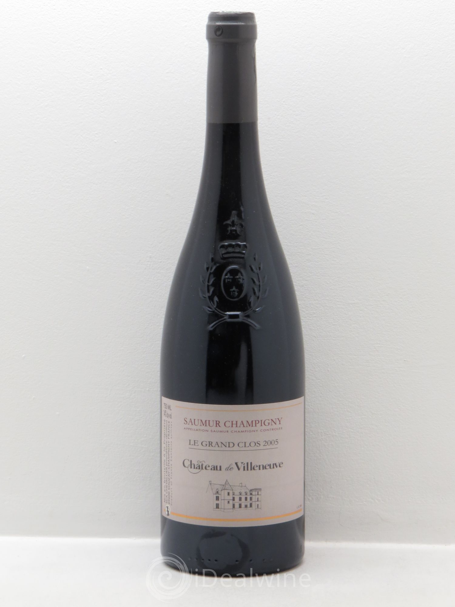 Saumur-Champigny Le Grand Clos Château de Villeneuve 2005 - Lot de 1 bouteille - 0