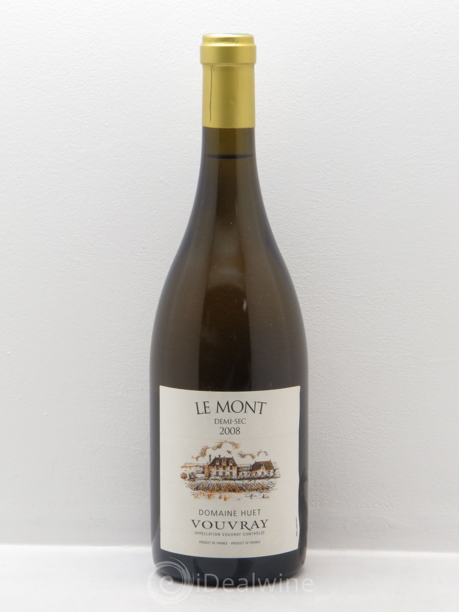 Vouvray Le Mont Demi-Sec Domaine Huet 2008 - Lot of 1 bottle - 0