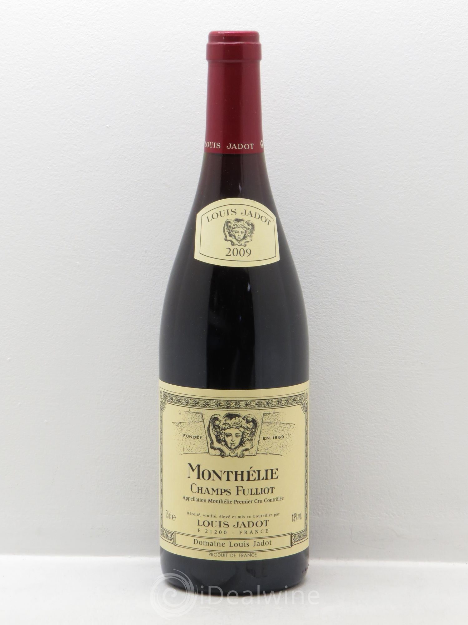 Monthélie 1er Cru Domaine Louis Jadot 2009 - Lot de 1 bouteille - 0