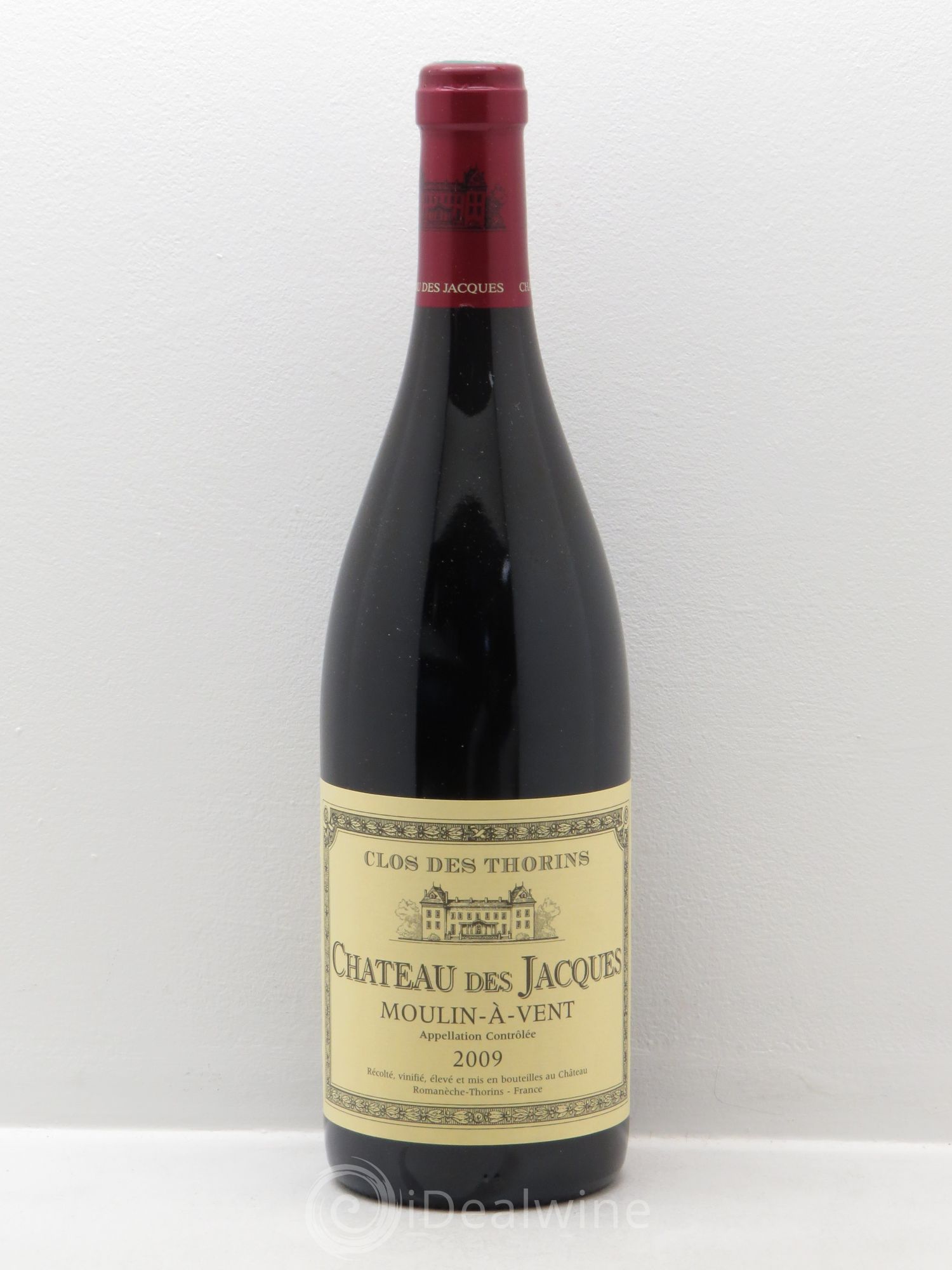 Moulin-à-Vent Clos des Thorins Château des Jacques 2009 - Lot de 1 bouteille - 0