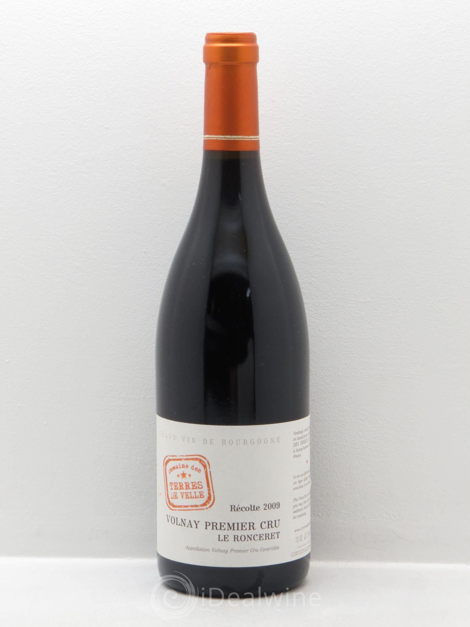 Volnay 1er Cru Les Roncerets - Domaine Terre de Velle 2009 - Posten von 1 Flasche - 0