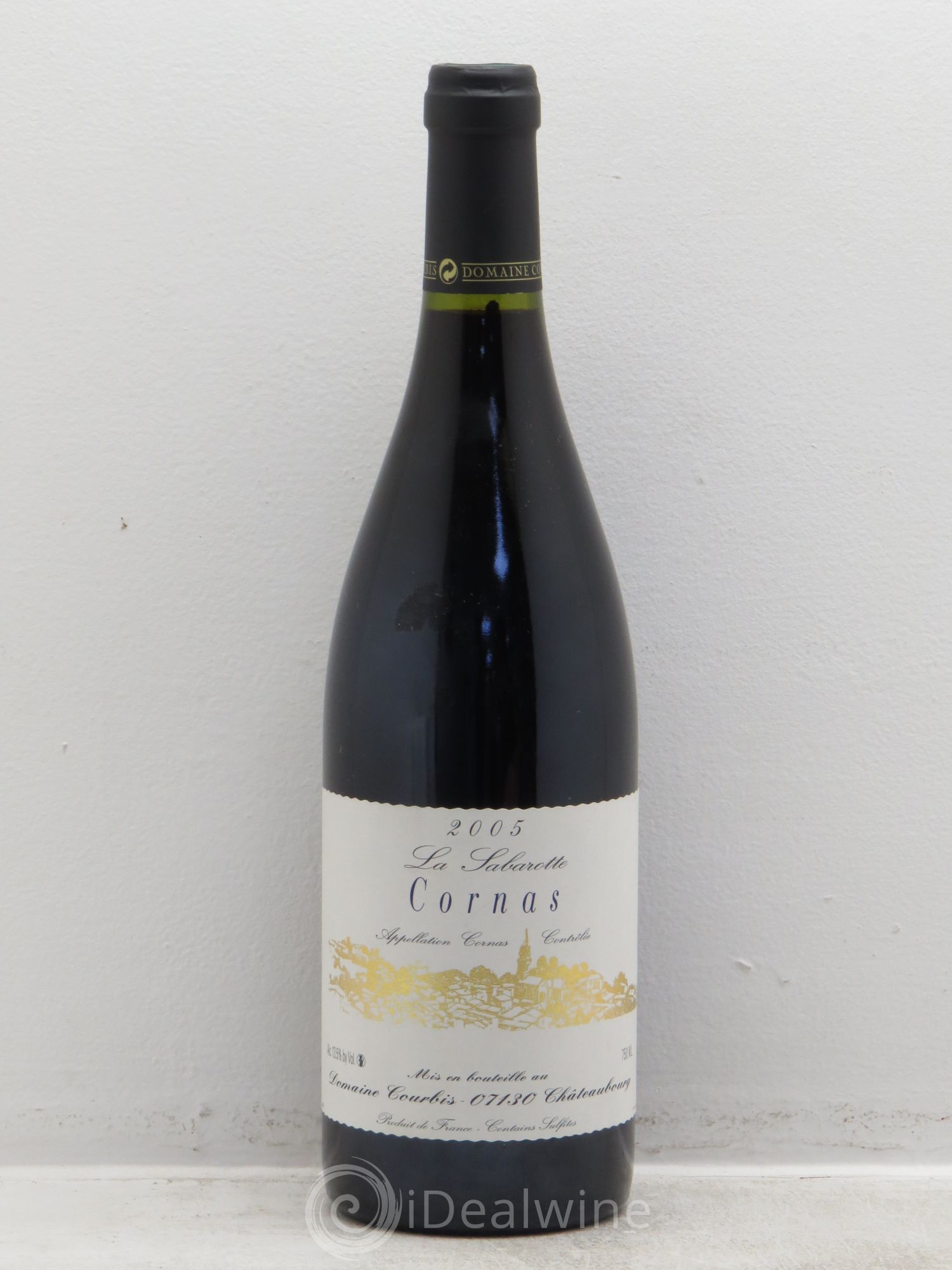 Cornas La Sabarotte Courbis 2005 - Lot de 1 bouteille - 0
