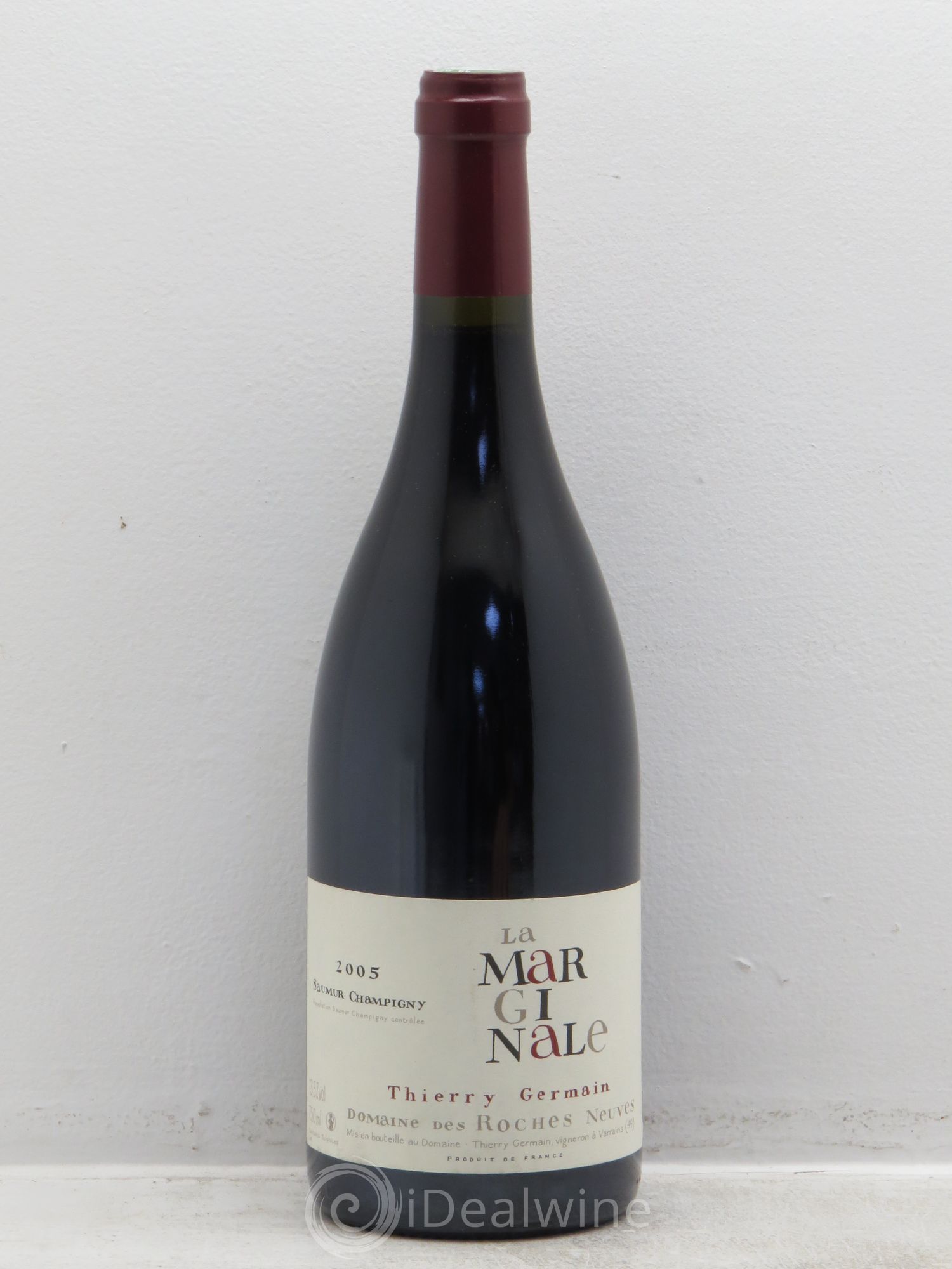Saumur-Champigny La Marginale Domaine des Roches Neuves - Thierry Germain 2005 - Lot de 1 bouteille - 0