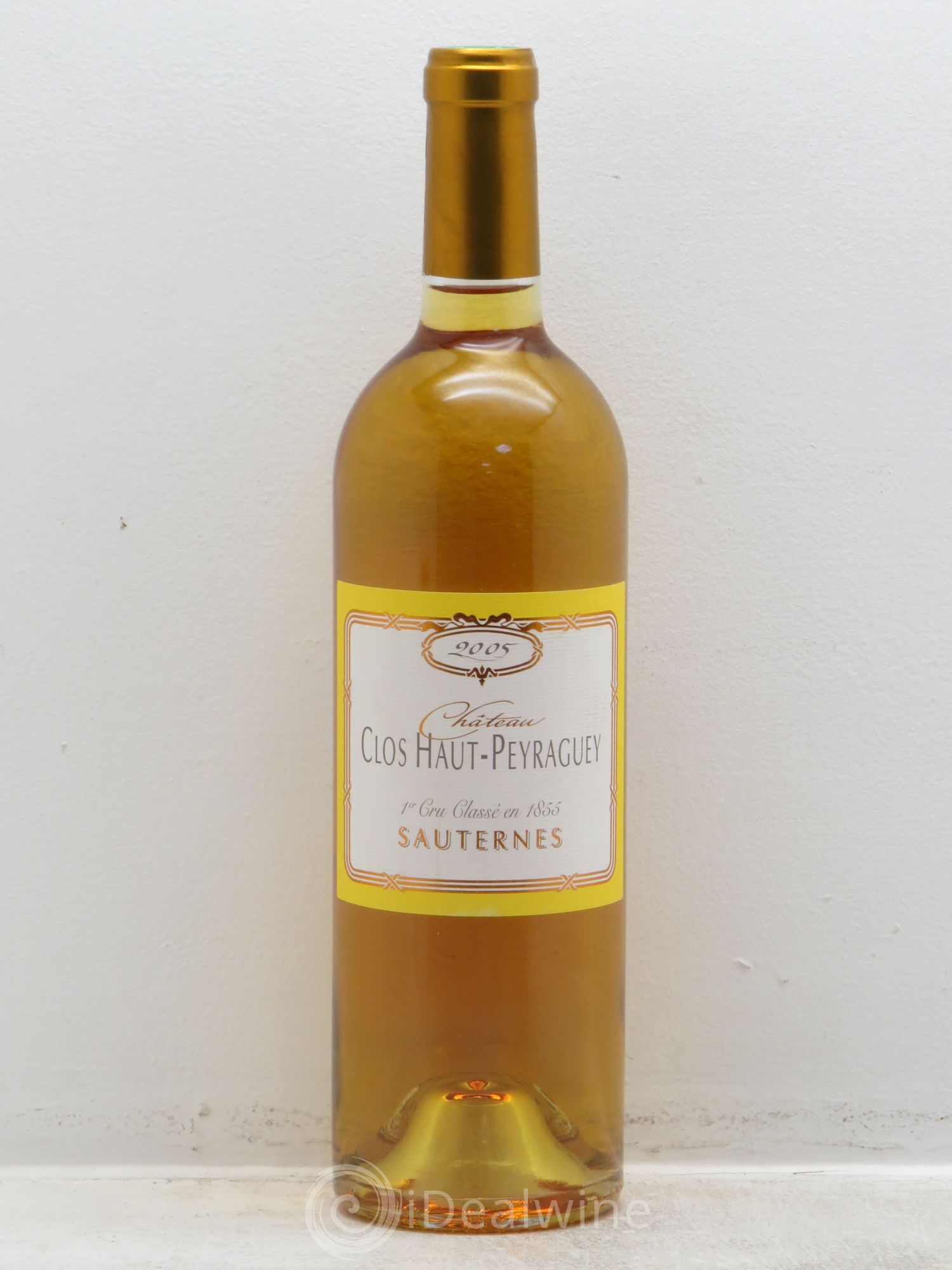 Clos Haut-Peyraguey 1er Grand Cru Classé (senza prezzo di riserva) 2005 - Lotto di 1 bottiglia - 0
