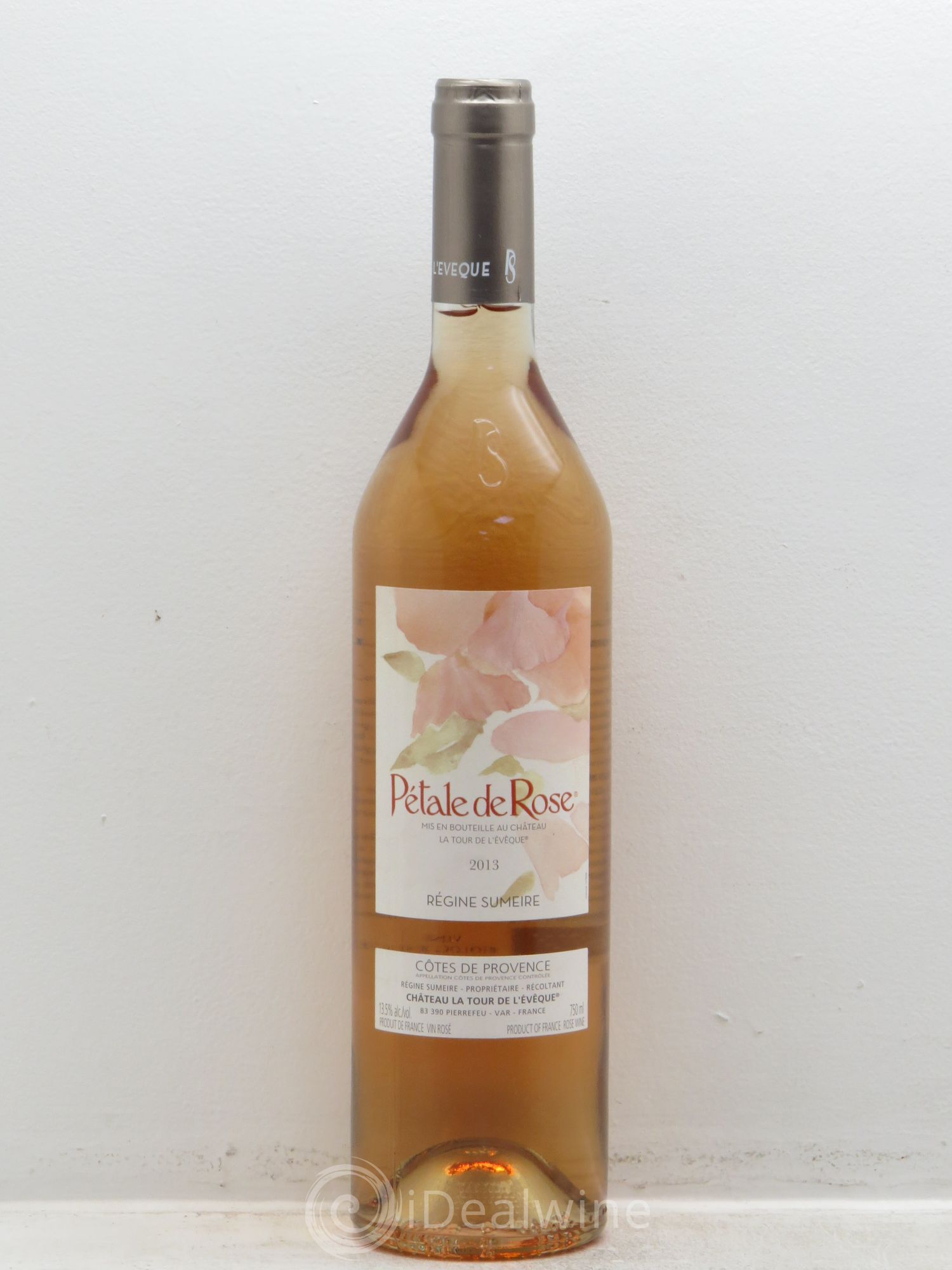 Côtes de Provence Chateau de la tour de l'évêque Pétale de rose (sans prix de réserve) 2013 - Posten von 1 Flasche - 0