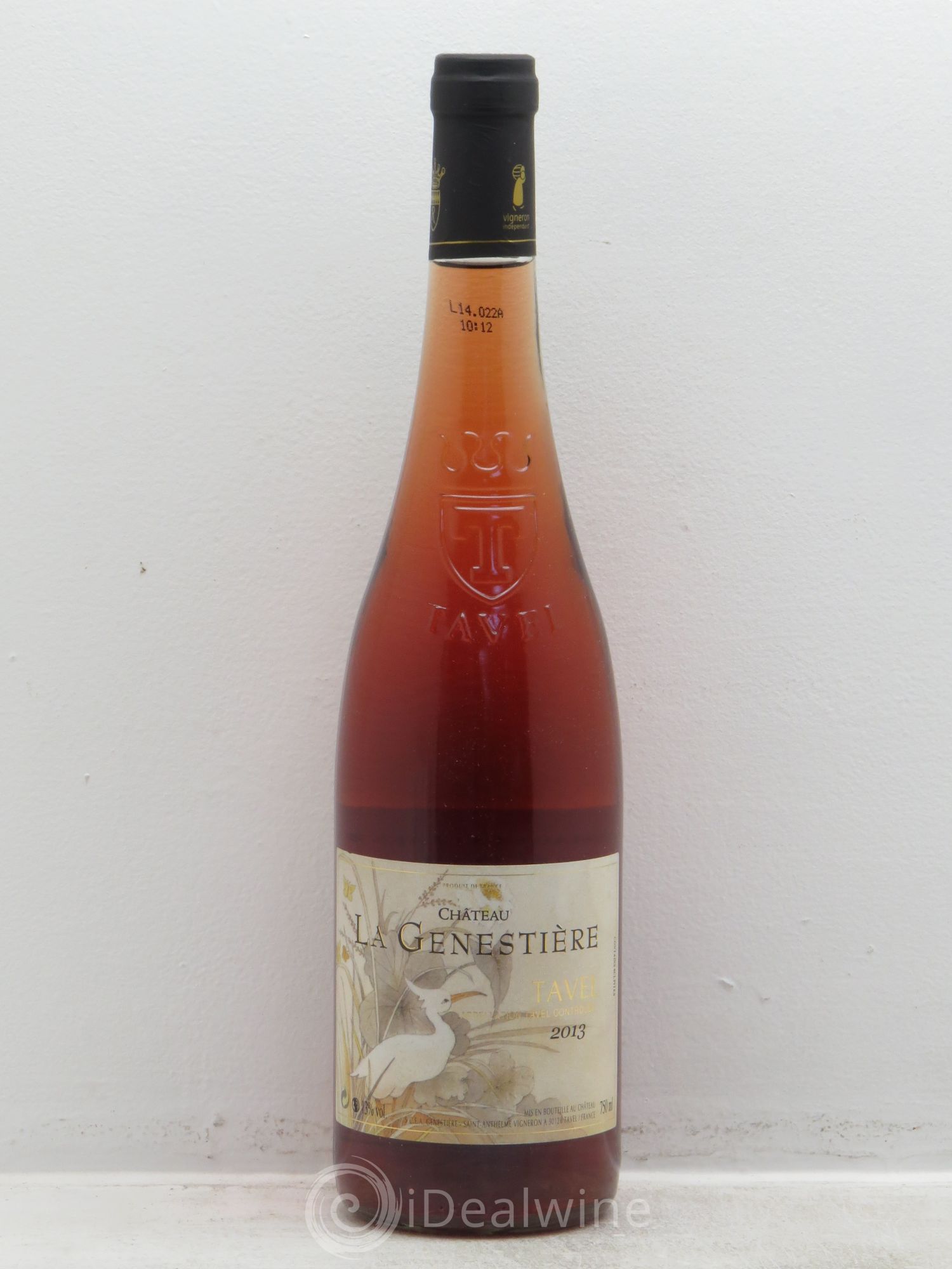 Tavel La genestière (sans prix de réserve) 2013 - Posten von 1 Flasche - 0