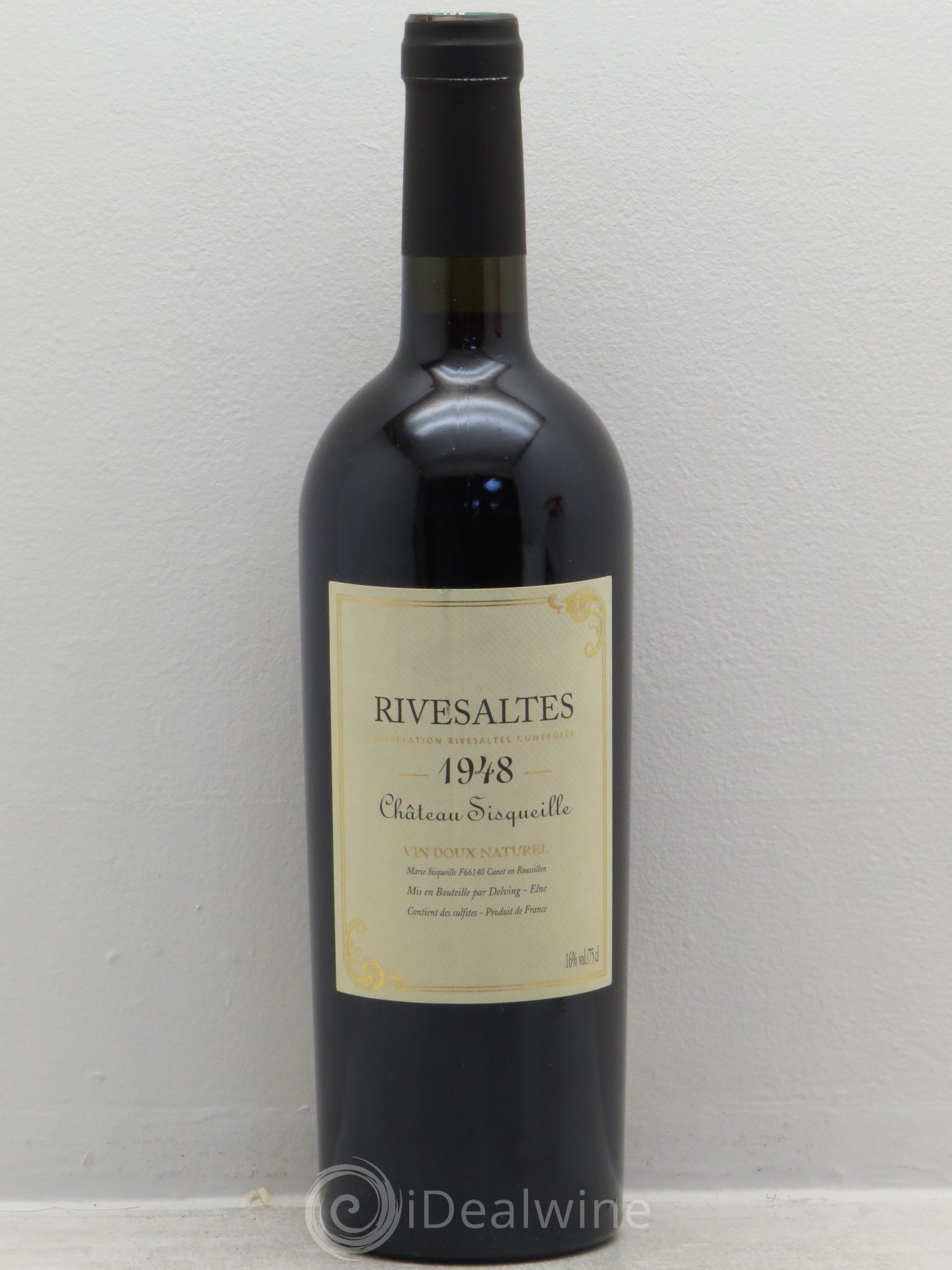 Rivesaltes Château Sisqueille 1948 - Posten von 1 Flasche - 0