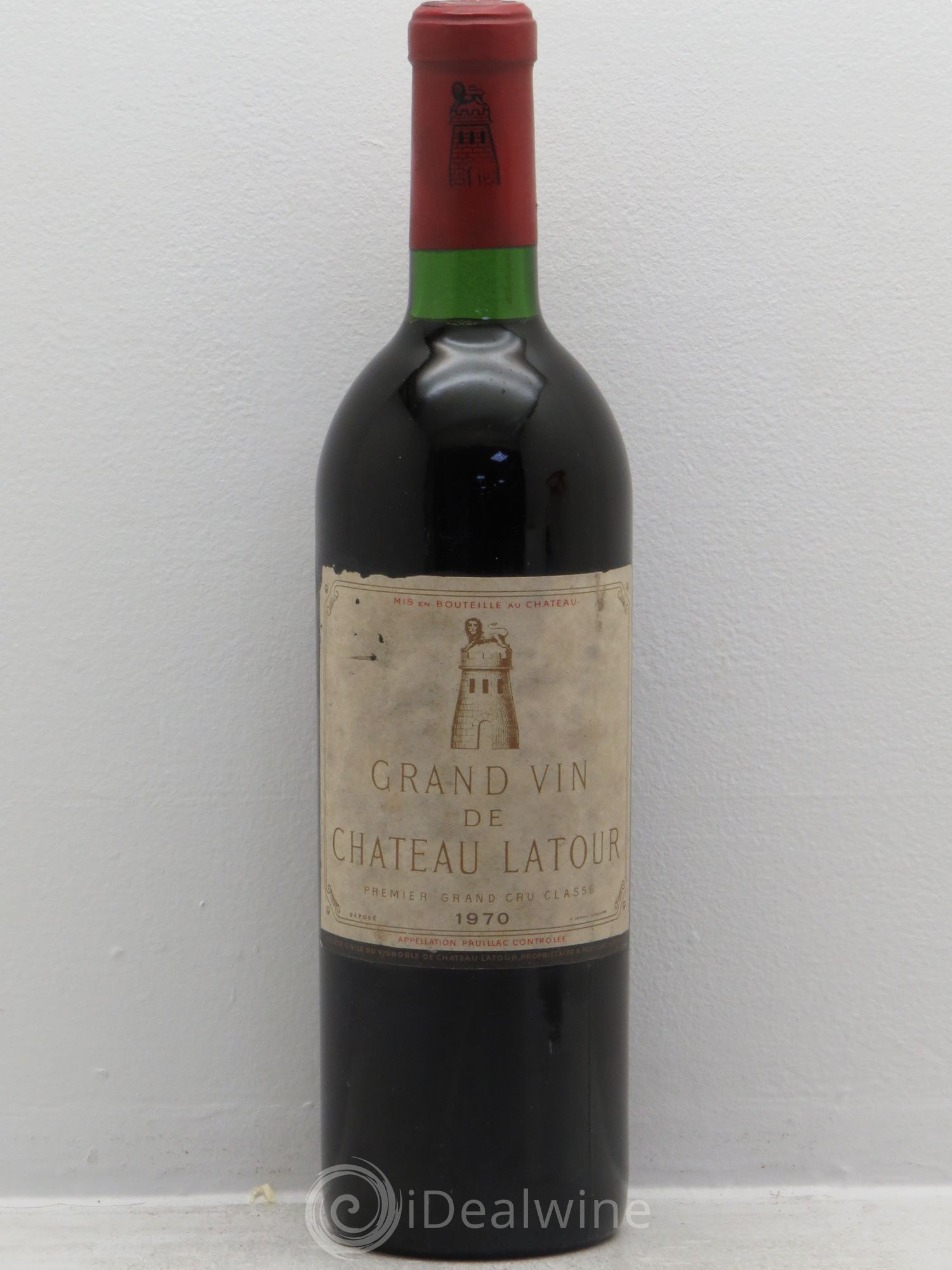 Château Latour 1er Grand Cru Classé 1970 - Lot de 1 bouteille - 0
