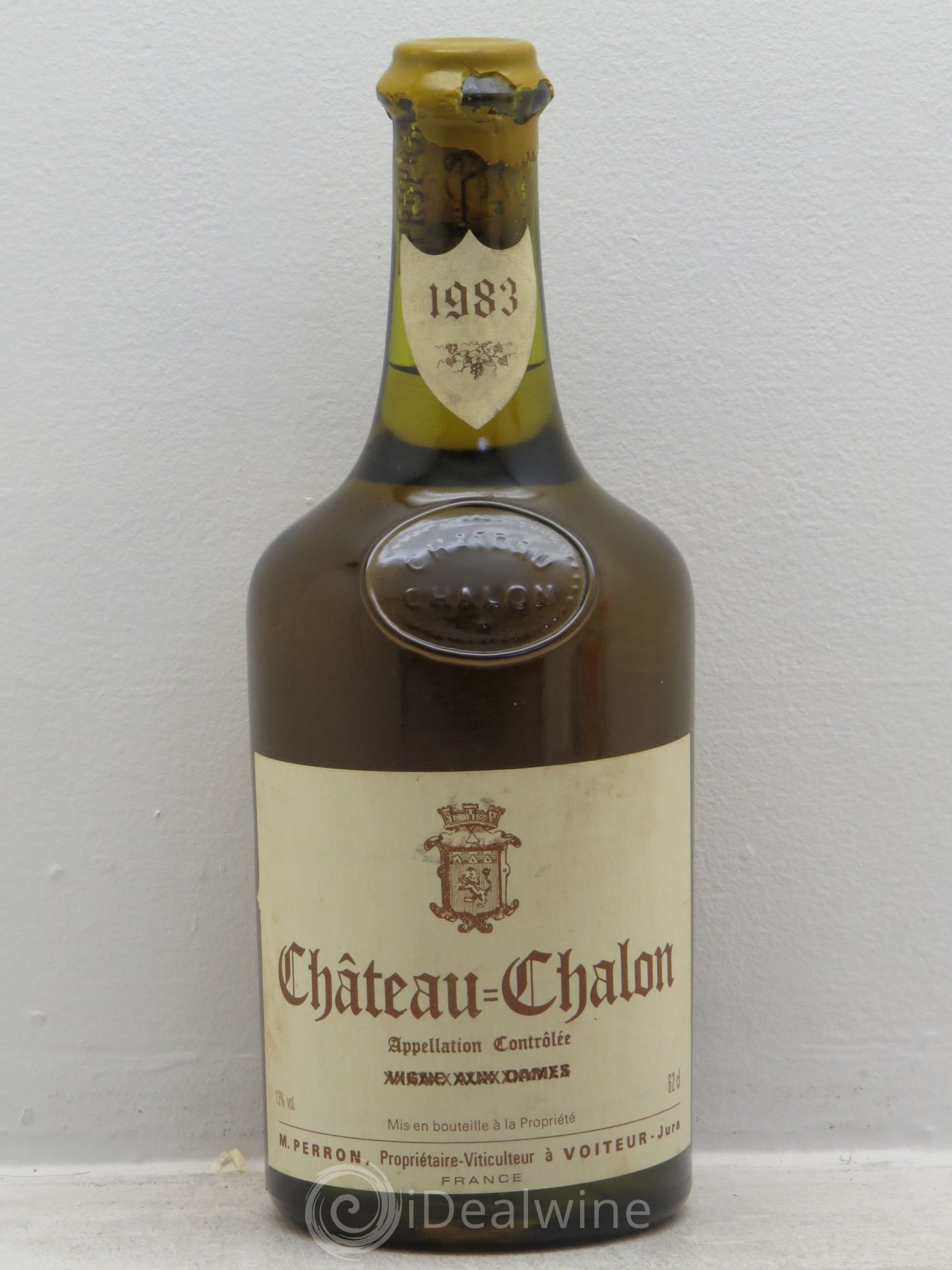 Château-Chalon Vignes aux Dames M. Perron 1983 - Posten von 1 Flasche - 0