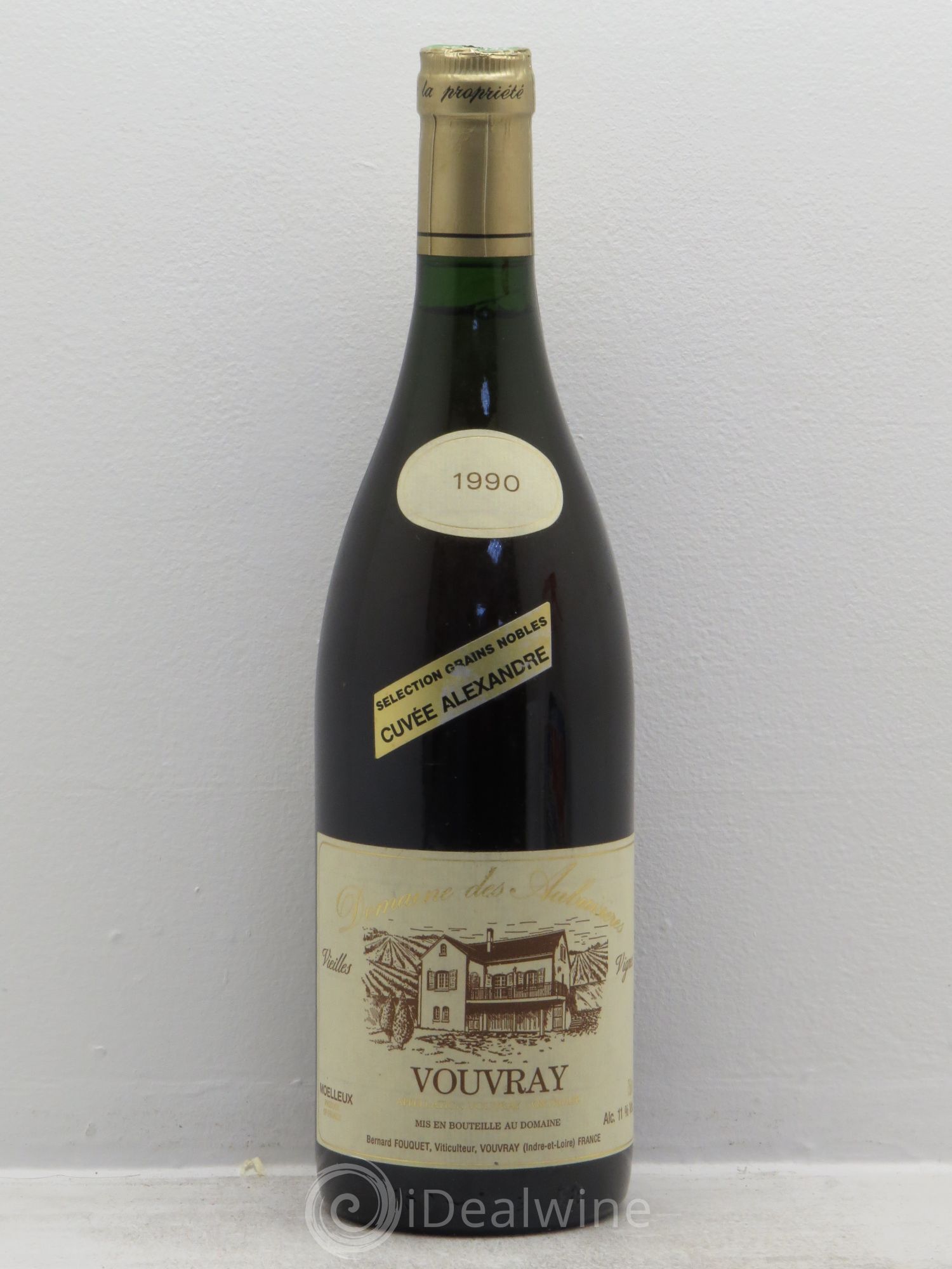 Vouvray selection grains nobles cuvée Alexandre 1990 - Posten von 1 Flasche - 0